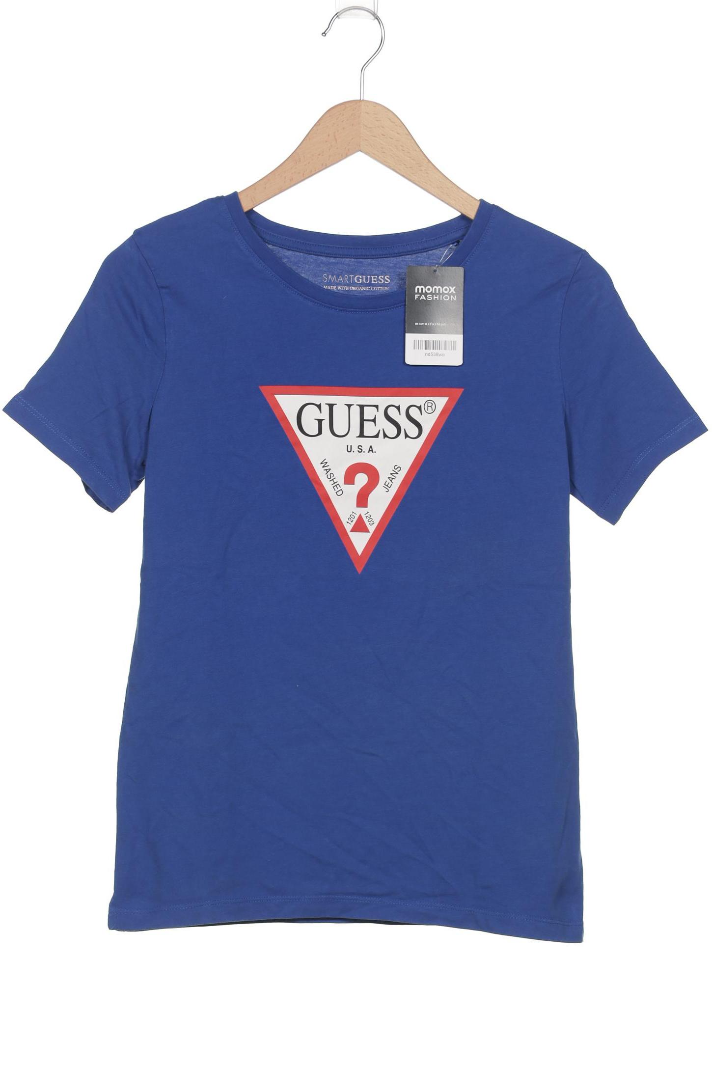 

Guess Damen T-Shirt, blau, Gr. 38