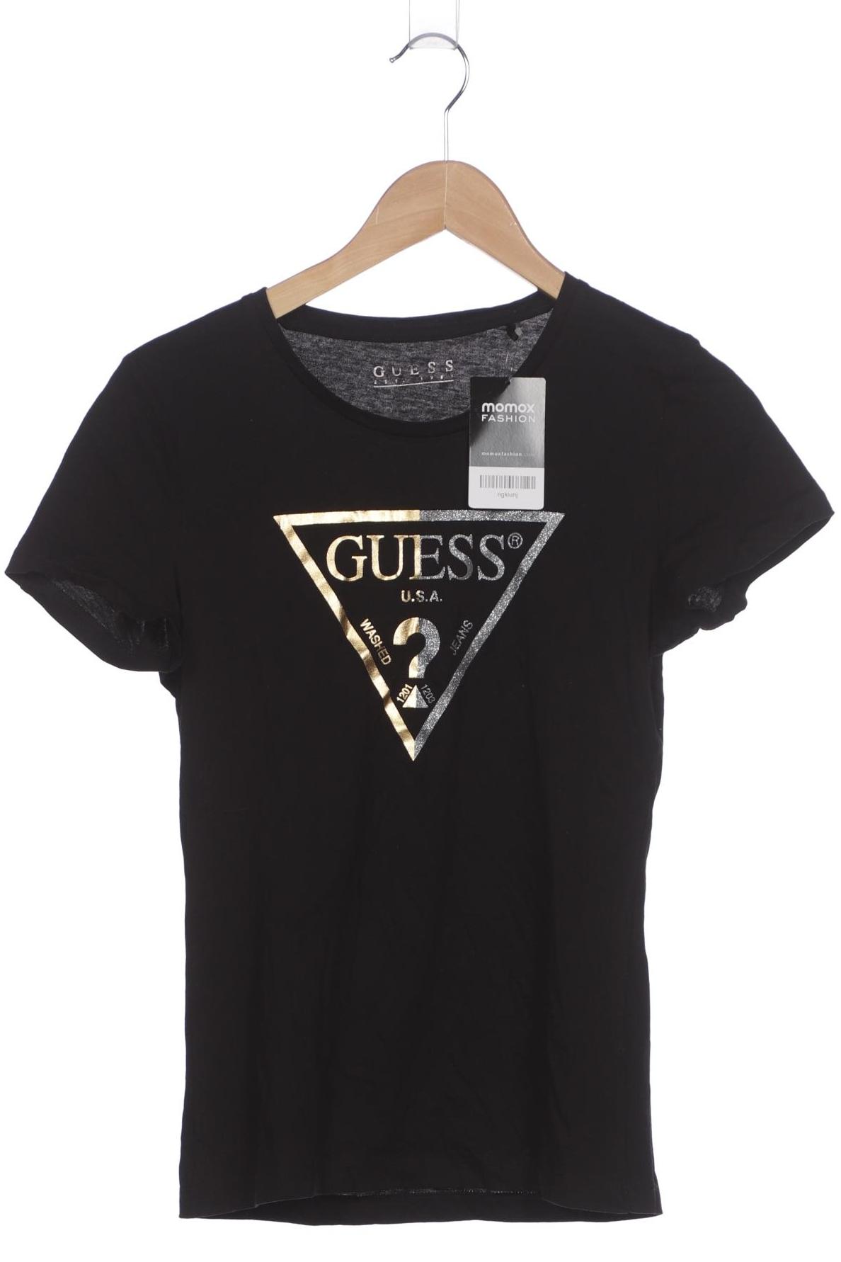 

Guess Damen T-Shirt, schwarz, Gr. 40