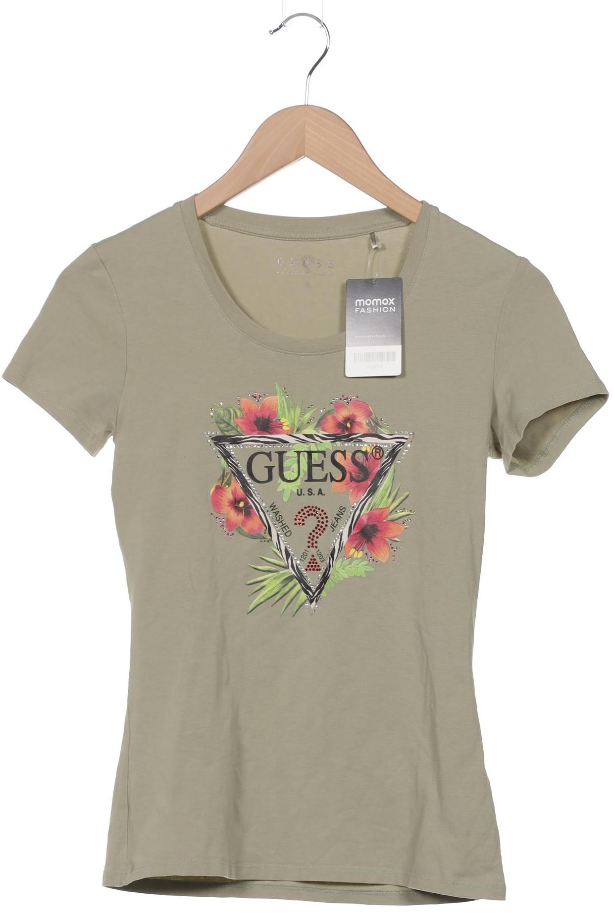 

Guess Damen T-Shirt, hellgrün, Gr. 38
