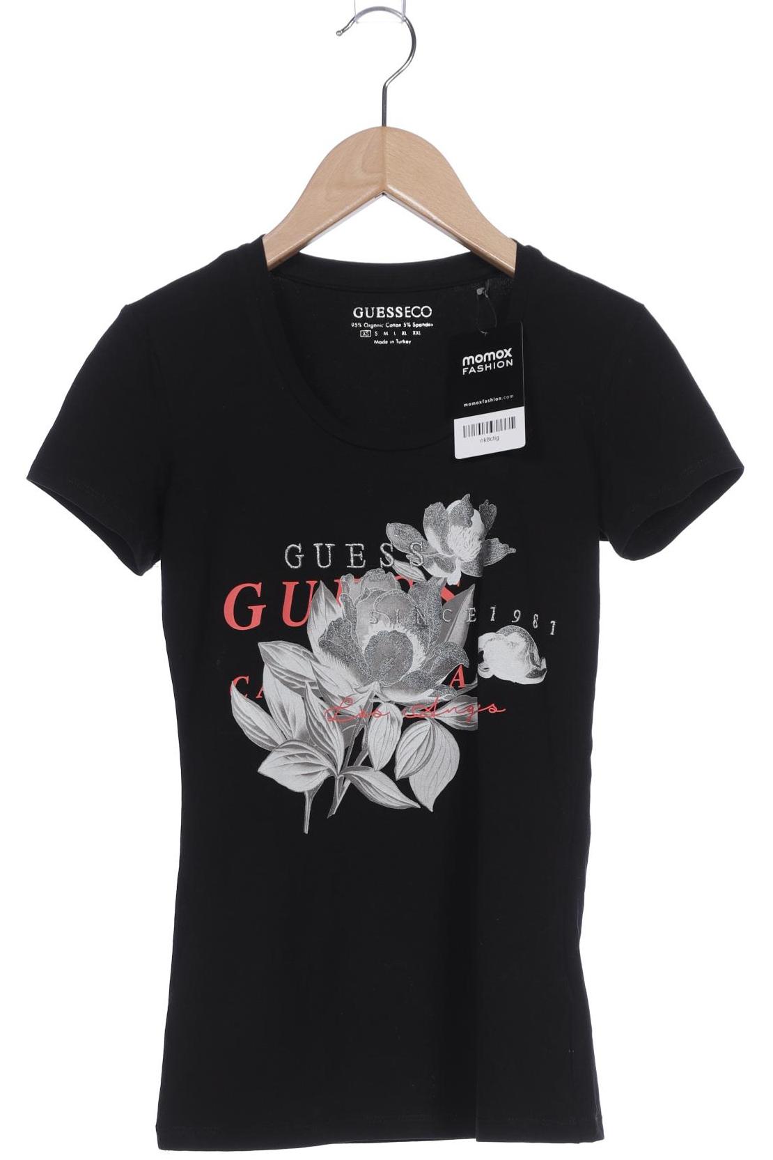 

GUESS Damen T-Shirt, schwarz