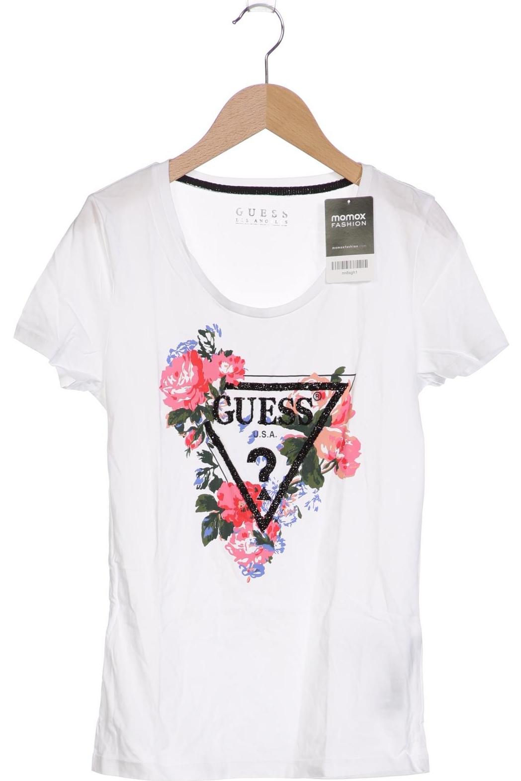 

Guess Damen T-Shirt, weiß, Gr. 40