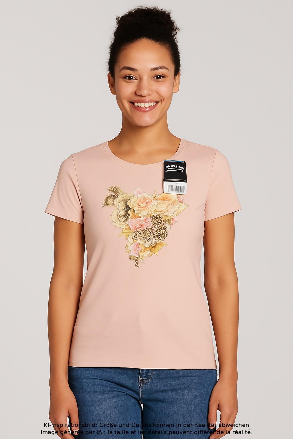 

Guess Damen T-Shirt, pink, Gr. 36