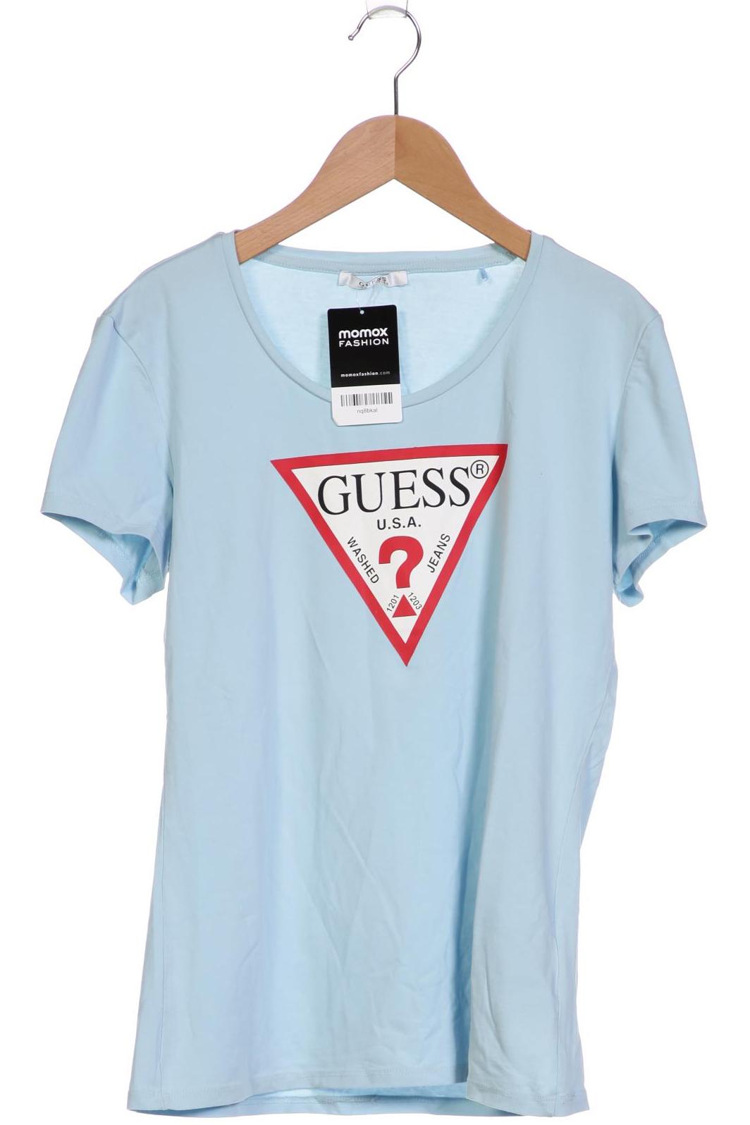 

GUESS Damen T-Shirt, hellblau