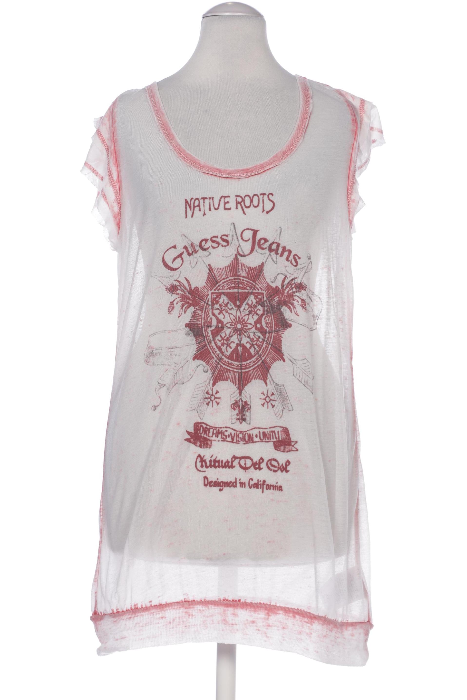 

Guess Damen T-Shirt, weiß, Gr. 36