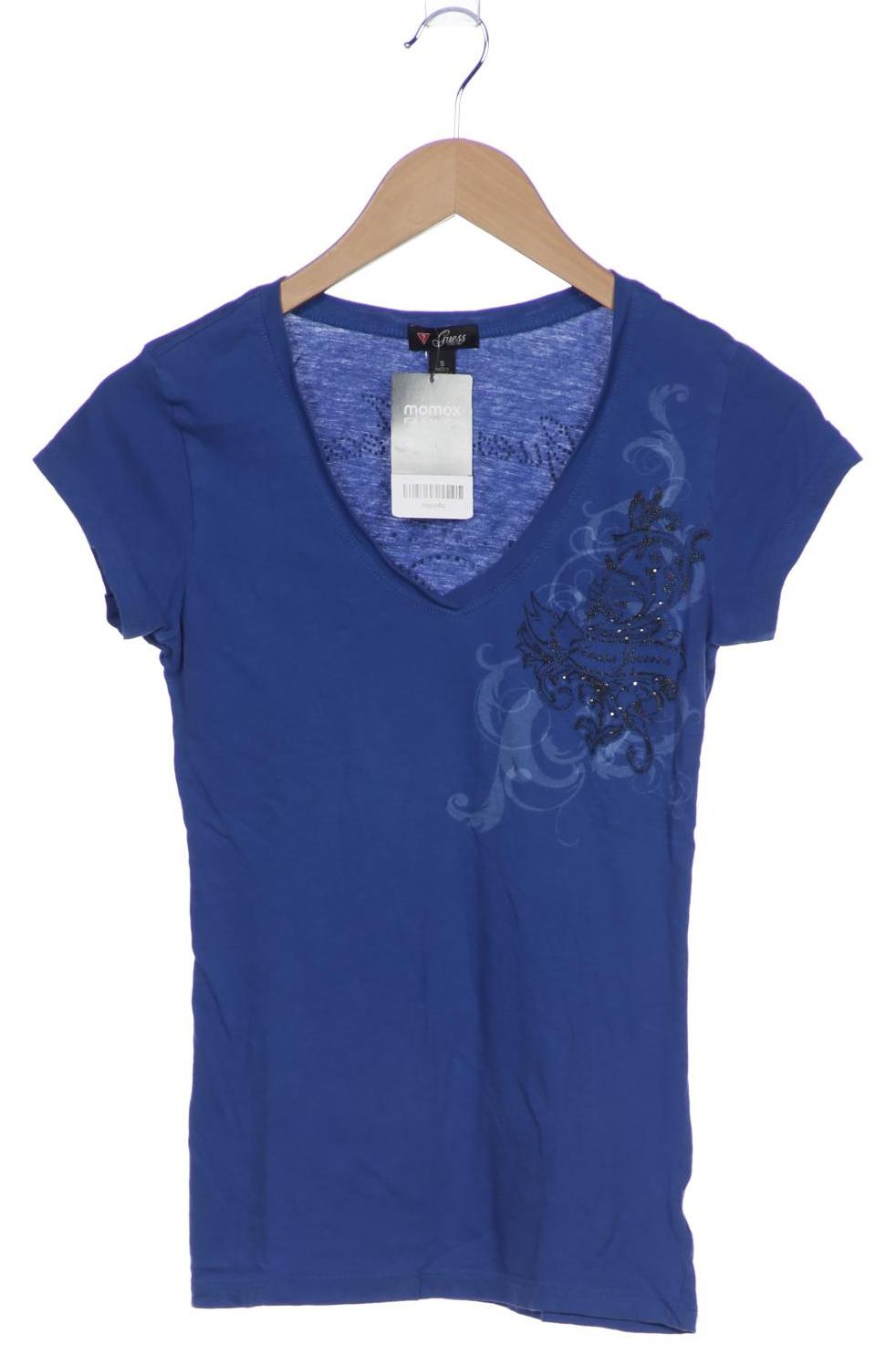 

Guess Damen T-Shirt, blau, Gr. 36