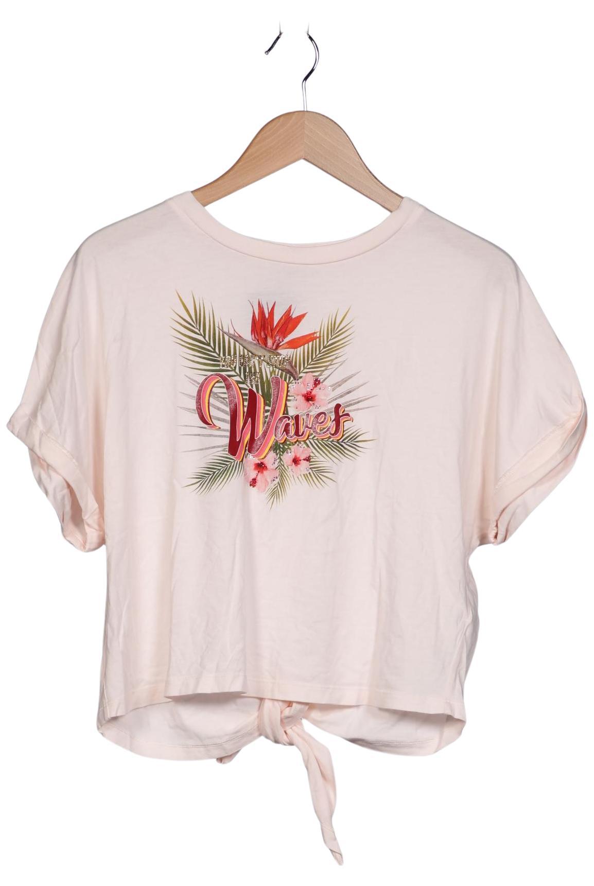 

Guess Damen T-Shirt, cremeweiß, Gr. 38