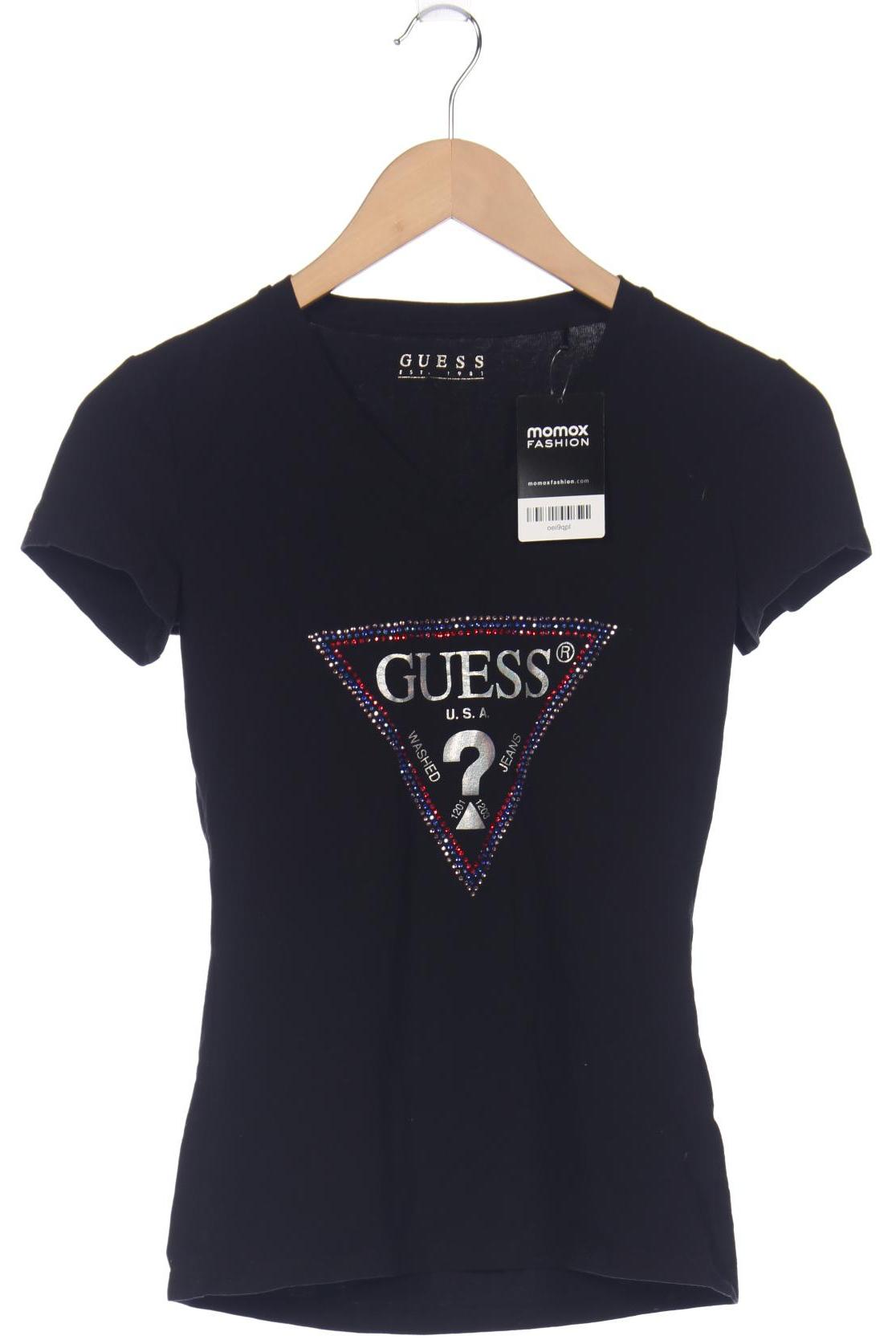 

GUESS Damen T-Shirt, schwarz