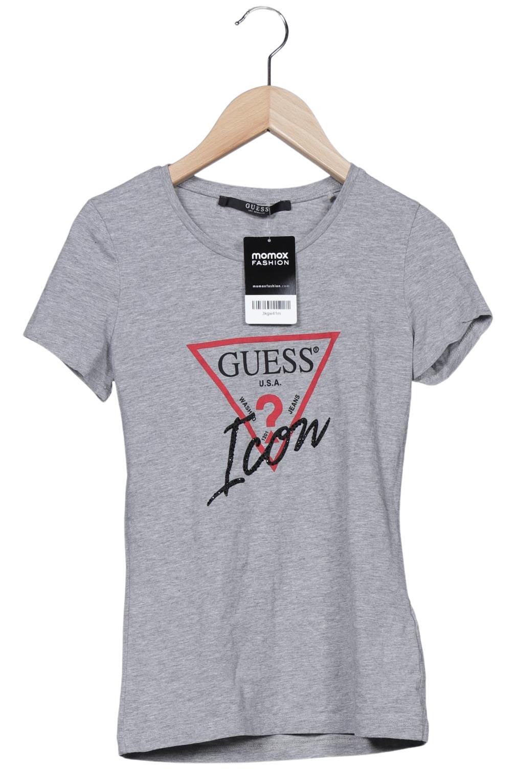 

Guess Damen T-Shirt, grau, Gr. 38