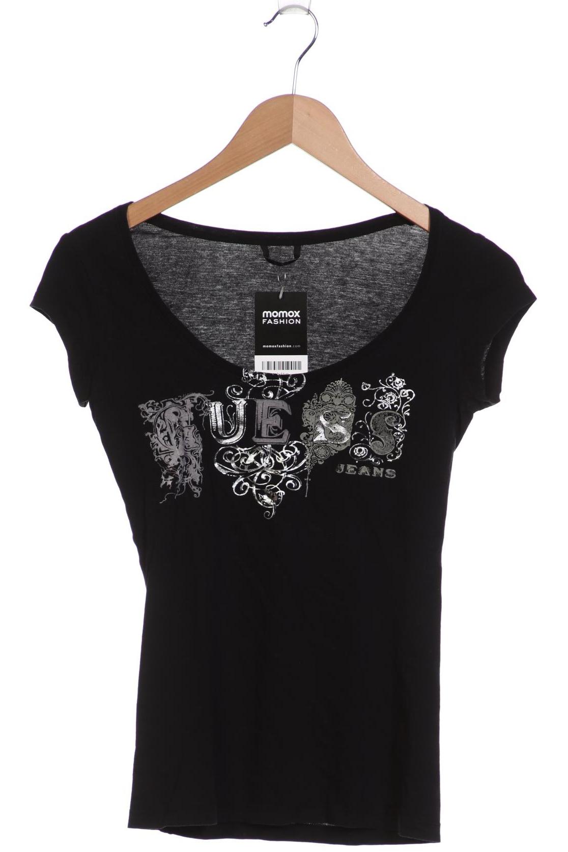 

Guess Damen T-Shirt, schwarz, Gr. 36