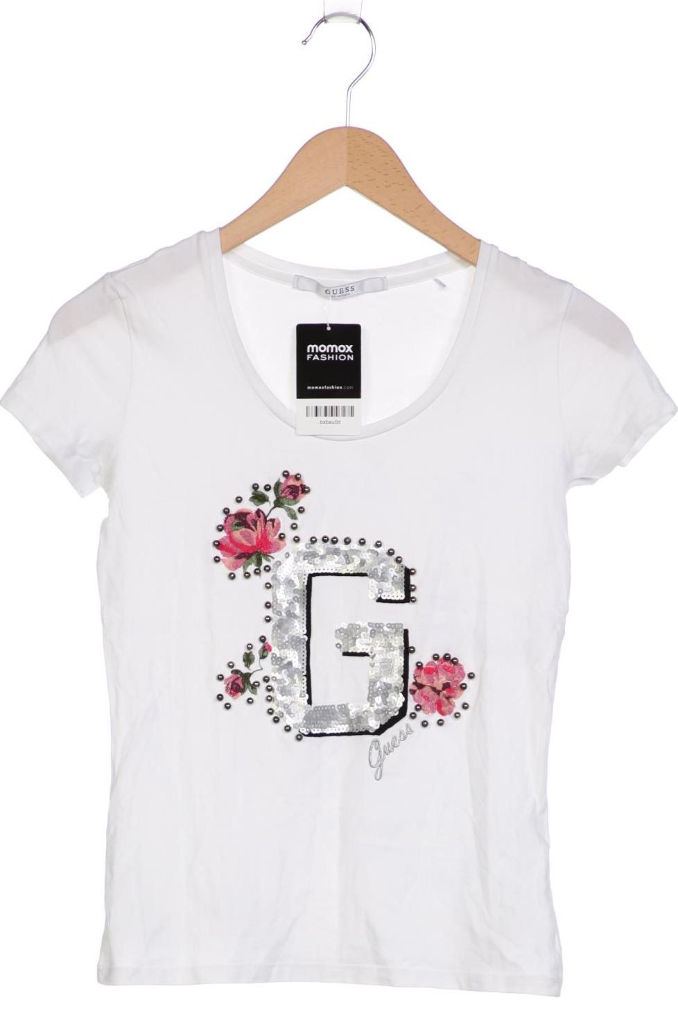 

Guess Damen T-Shirt, weiß, Gr. 36