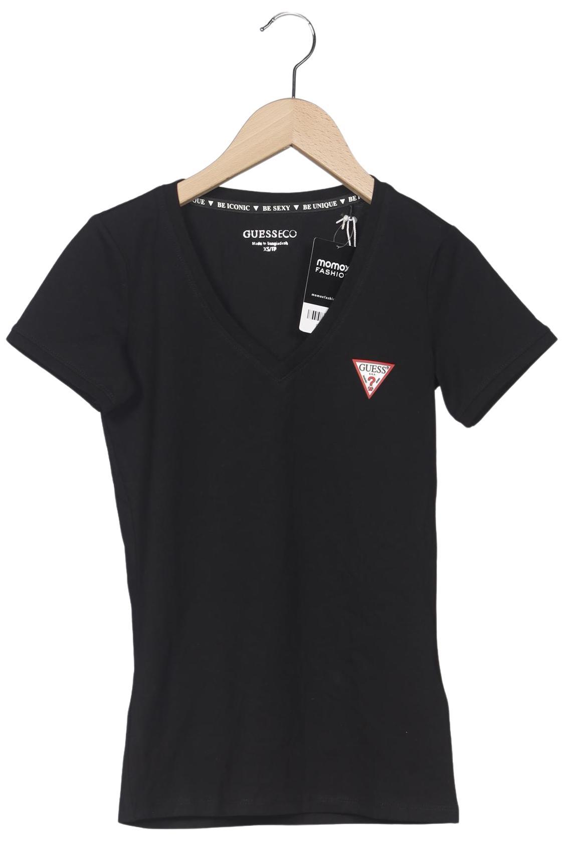 

Guess Damen T-Shirt, schwarz, Gr. 34