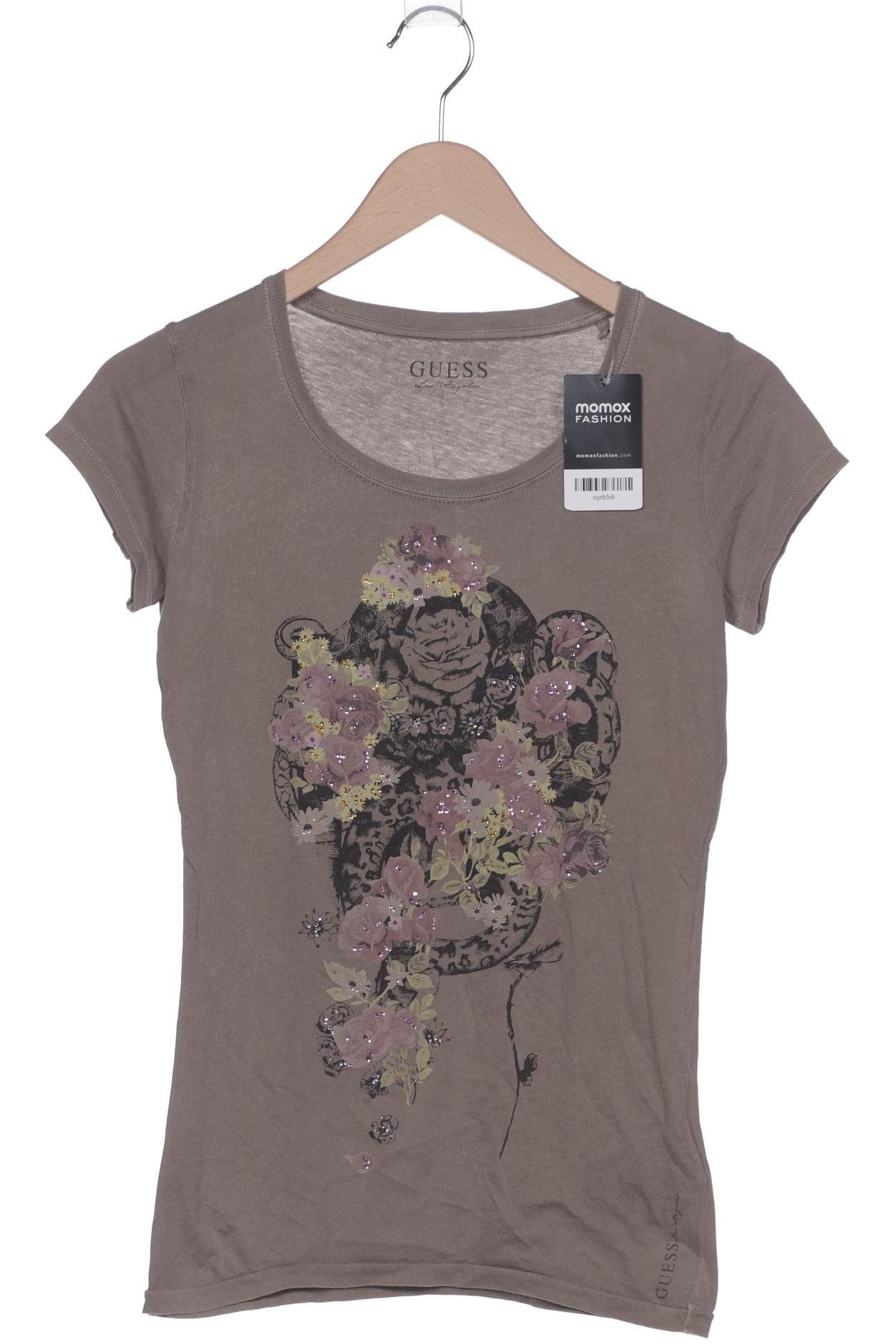 

Guess Damen T-Shirt, braun, Gr. 36