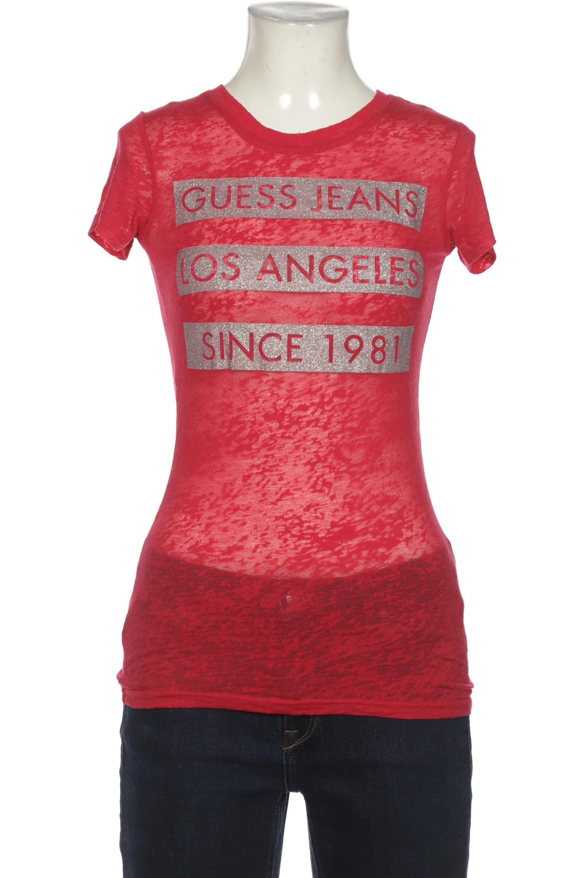 

GUESS Damen T-Shirt, rot