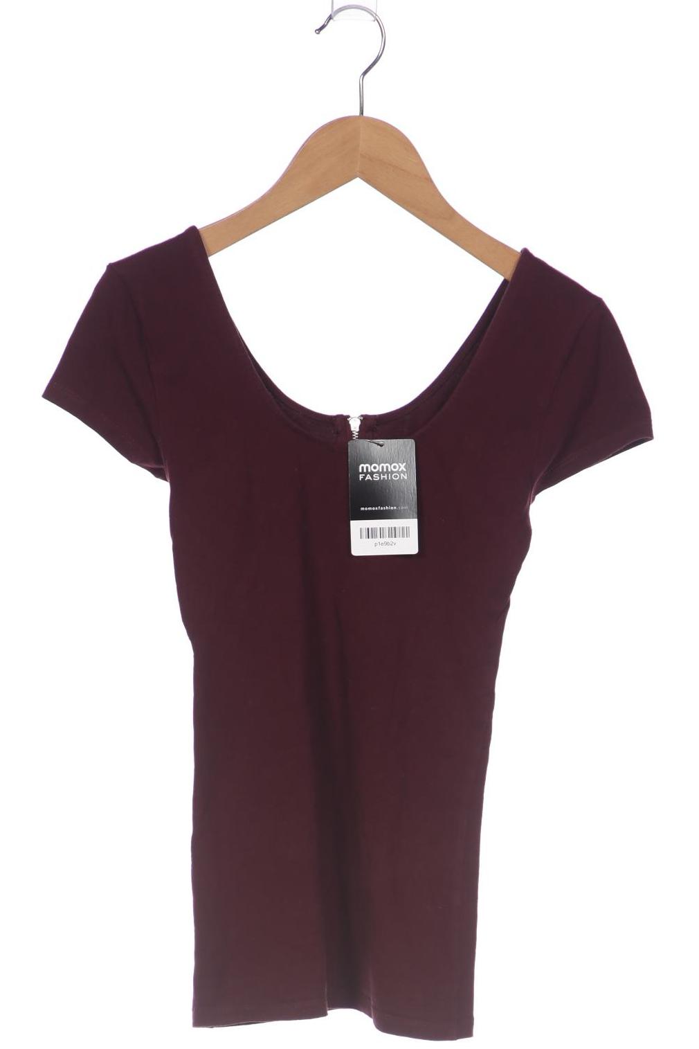 

Guess Damen T-Shirt, bordeaux, Gr. 34