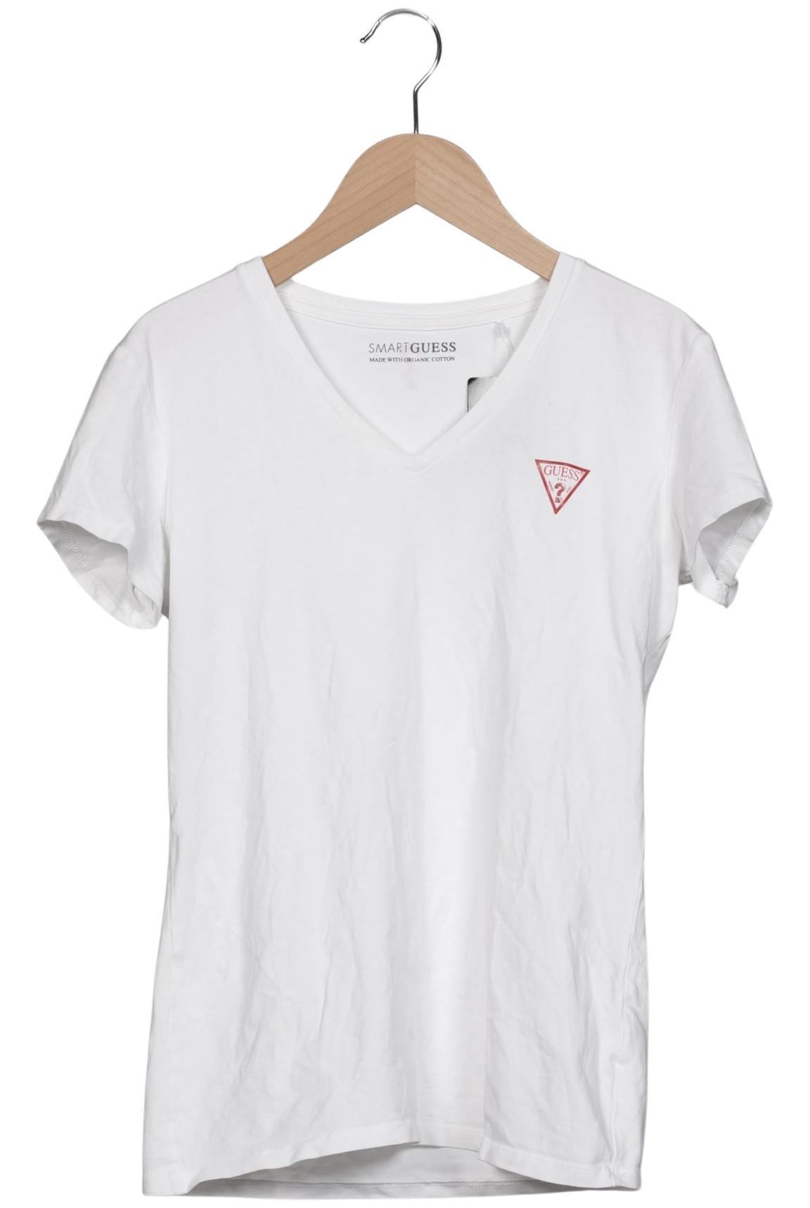 

Guess Damen T-Shirt, weiß, Gr. 38