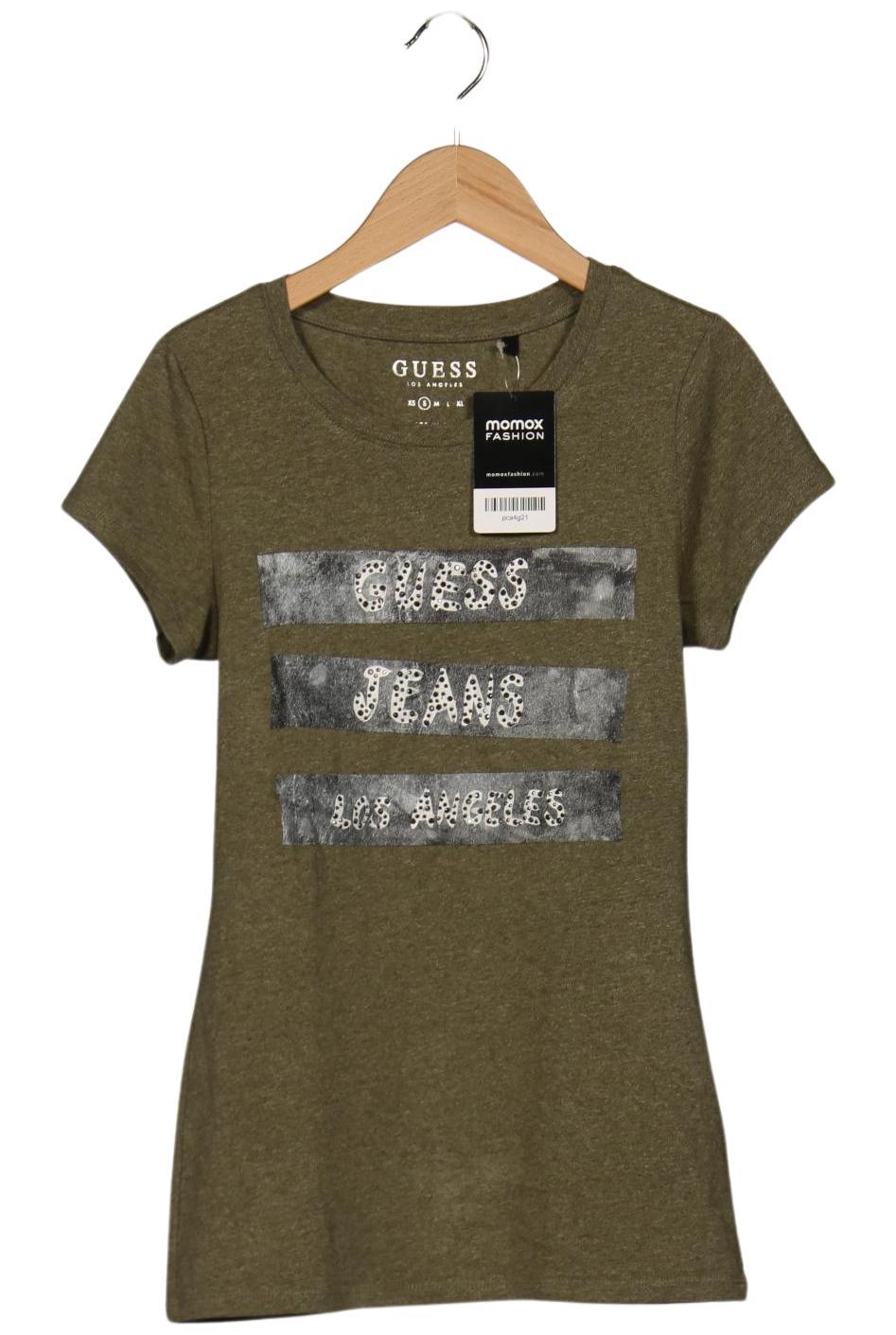 

Guess Damen T-Shirt, grün, Gr. 36