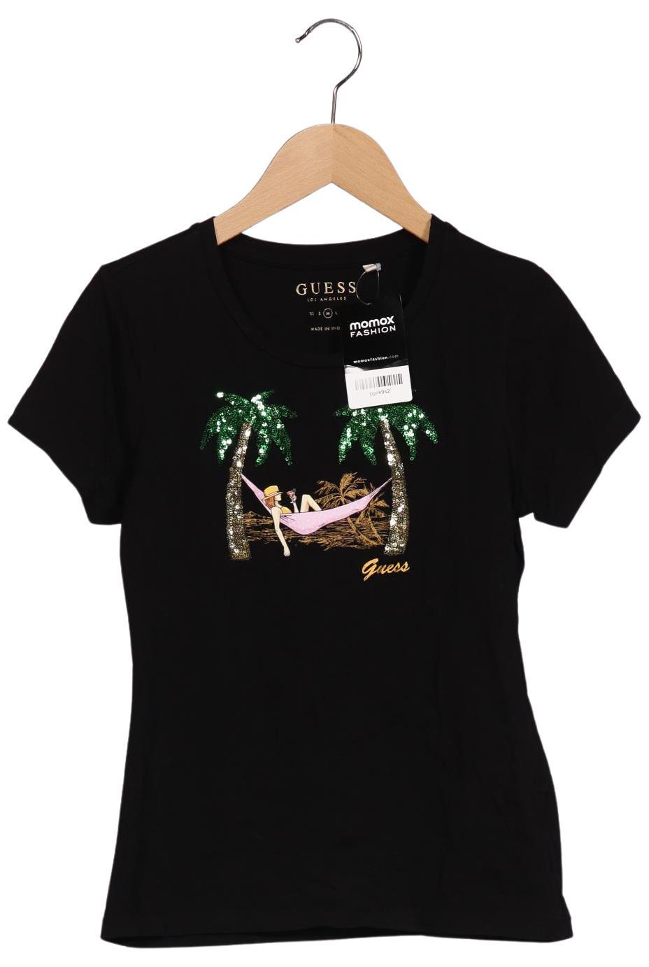 

Guess Damen T-Shirt, schwarz, Gr. 38