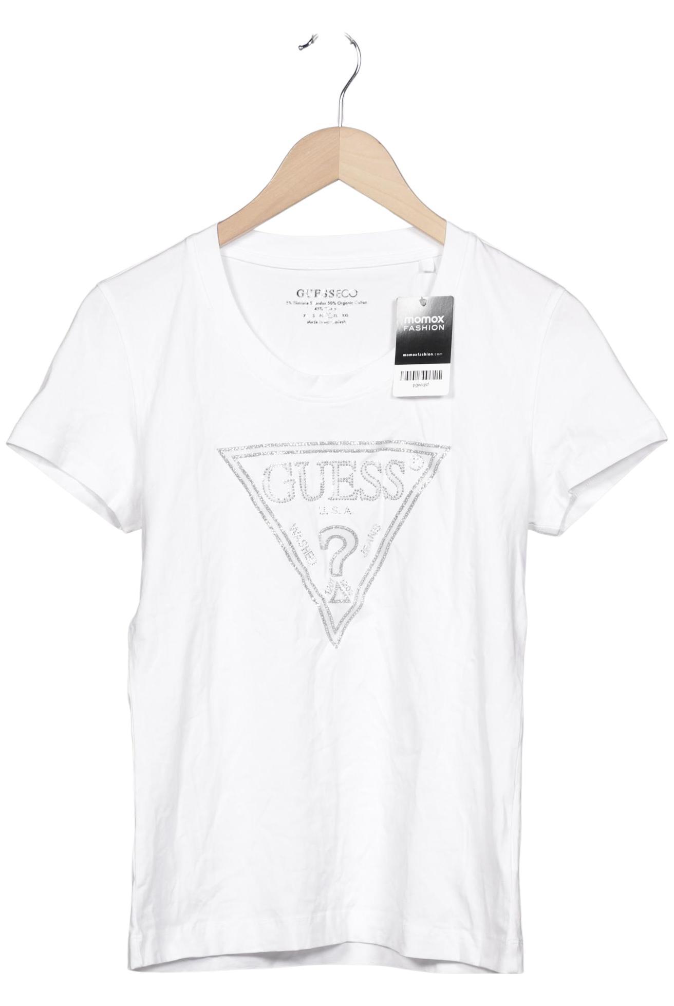 

Guess Damen T-Shirt, weiß, Gr. 42