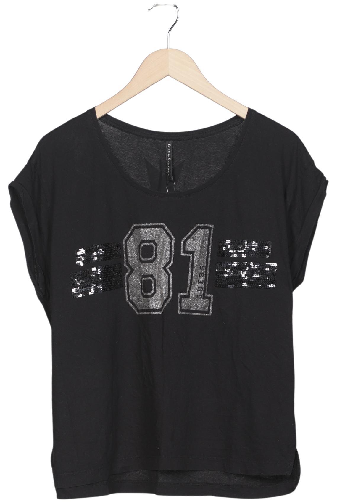 

Guess Damen T-Shirt, schwarz, Gr. 36