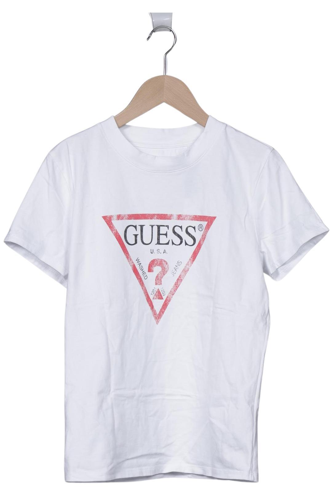 

Guess Damen T-Shirt, weiß, Gr. 40