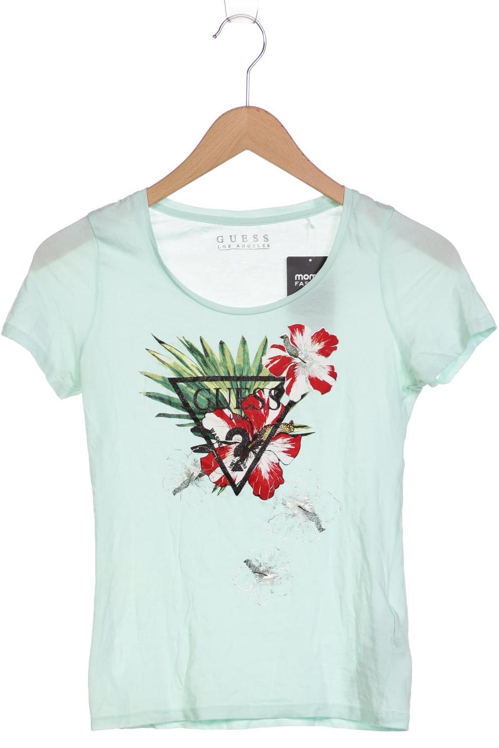 

Guess Damen T-Shirt, türkis, Gr. 32