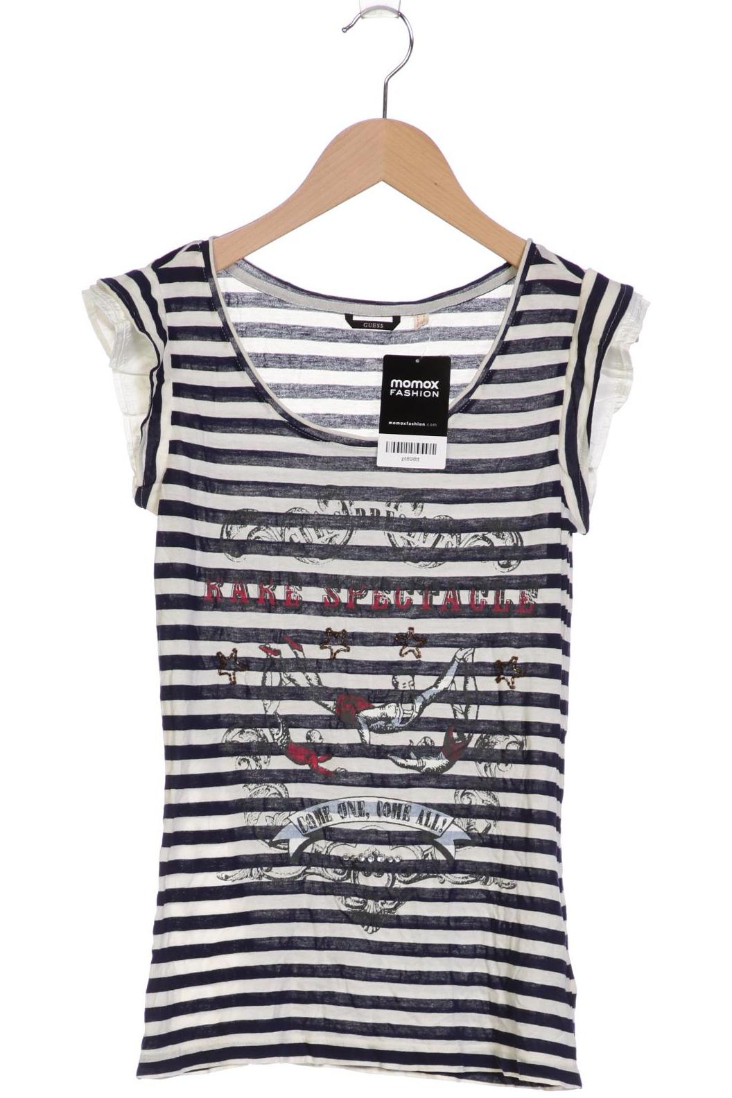 

Guess Damen T-Shirt, marineblau, Gr. 36