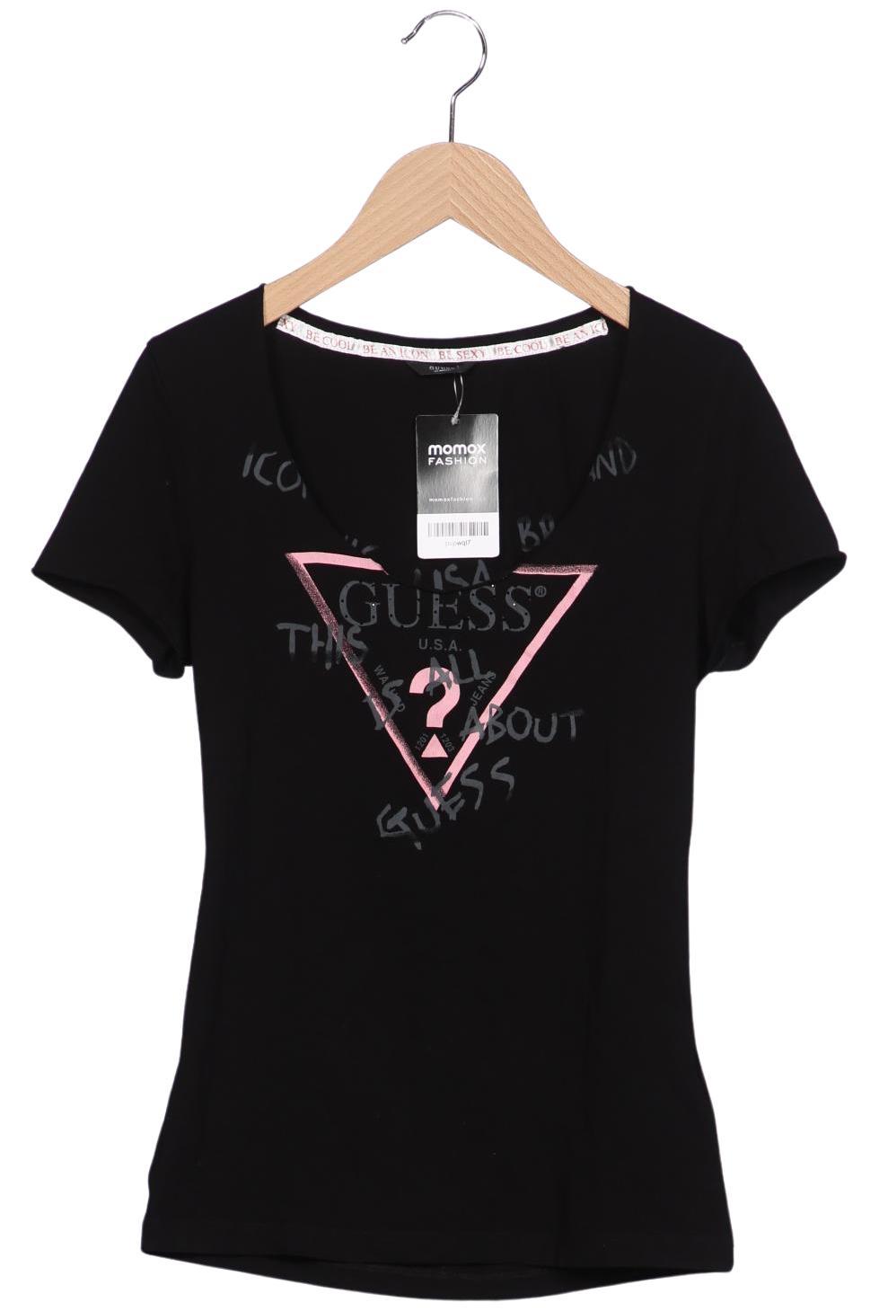 

Guess Damen T-Shirt, schwarz, Gr. 36