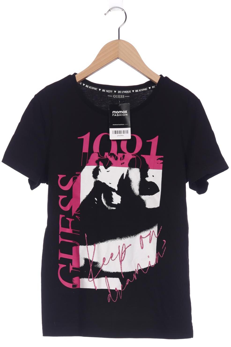 

Guess Damen T-Shirt, schwarz, Gr. 38