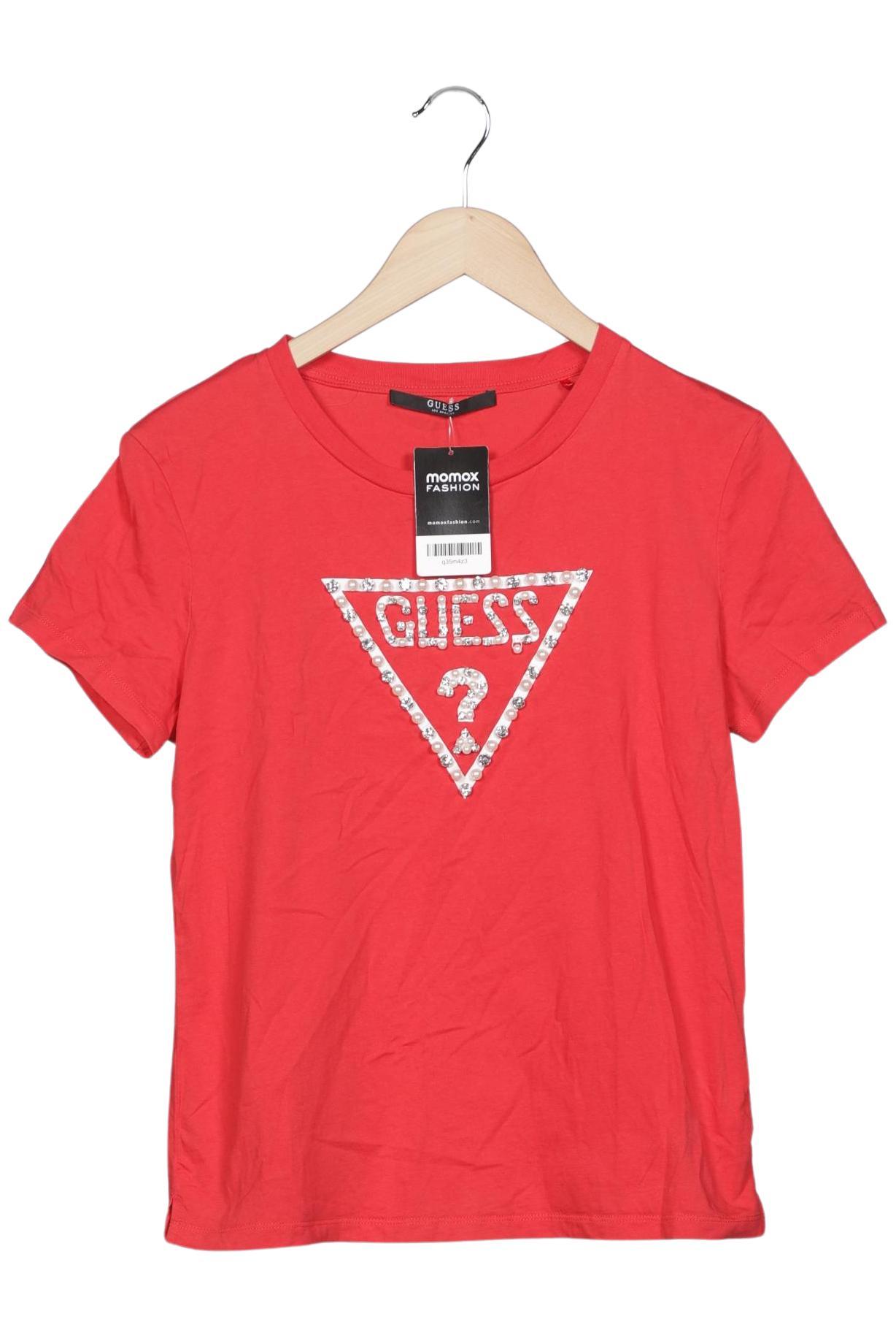 

Guess Damen T-Shirt, rot, Gr. 42