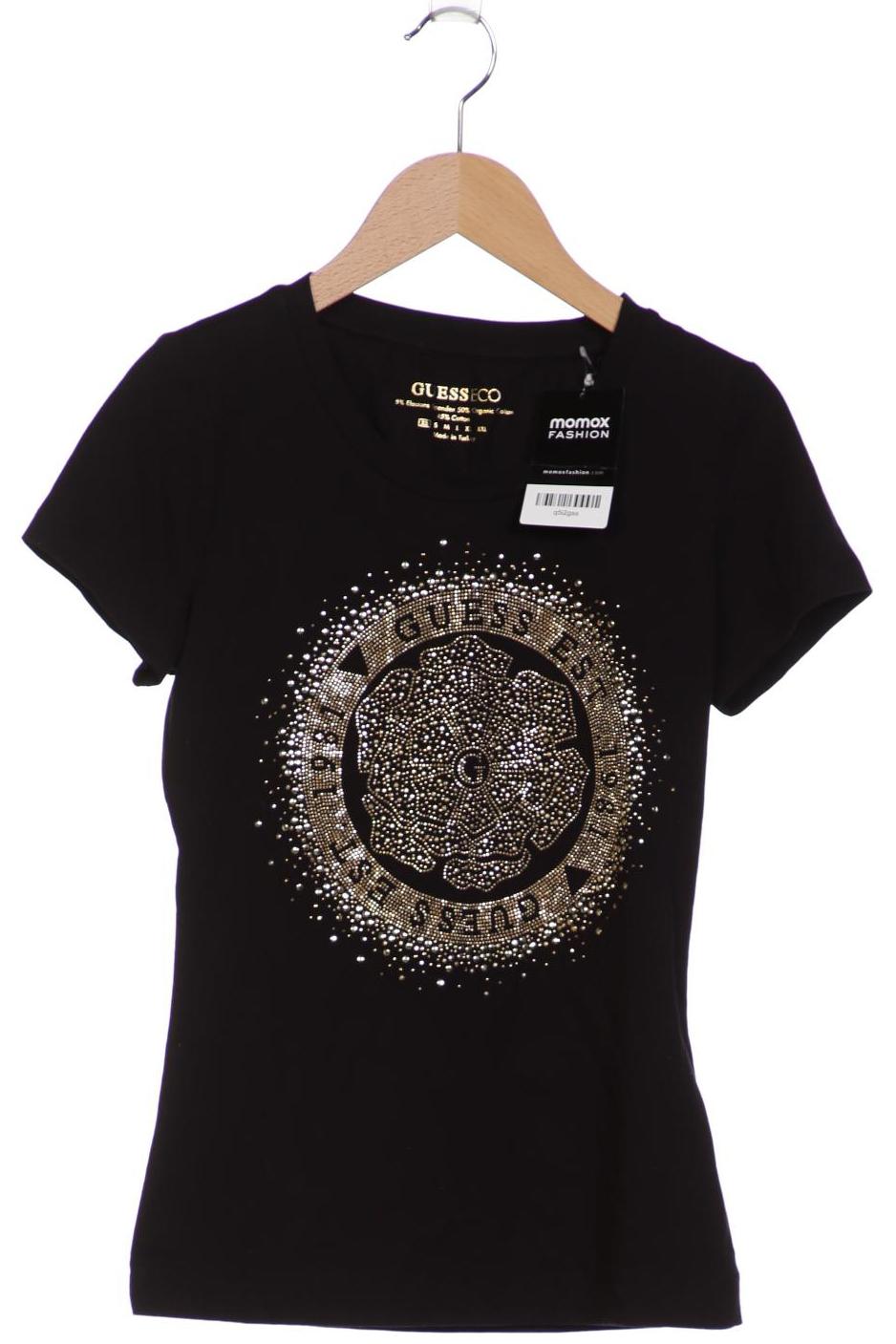 

Guess Damen T-Shirt, schwarz, Gr. 34