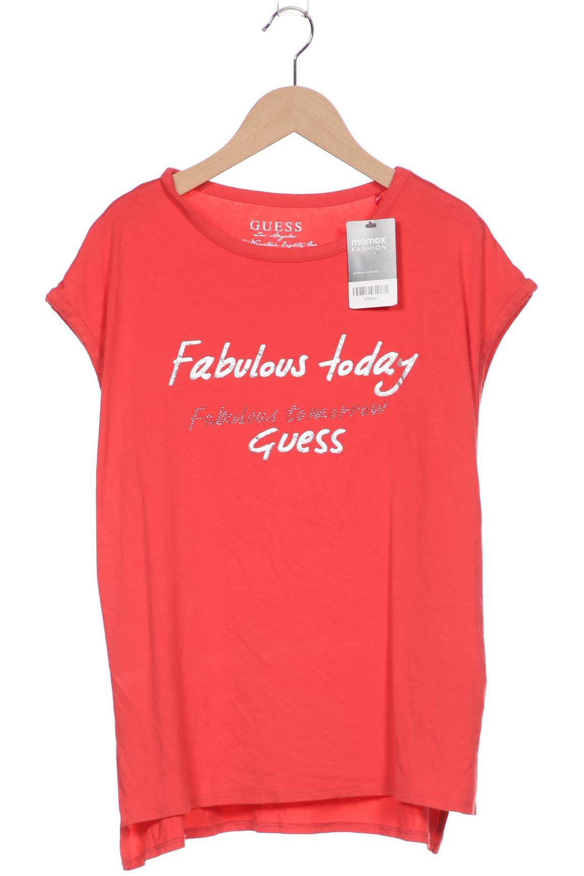 

Guess Damen T-Shirt, rot, Gr. 46