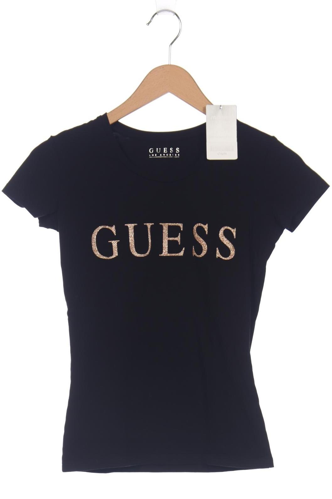 

Guess Damen T-Shirt, schwarz, Gr. 34