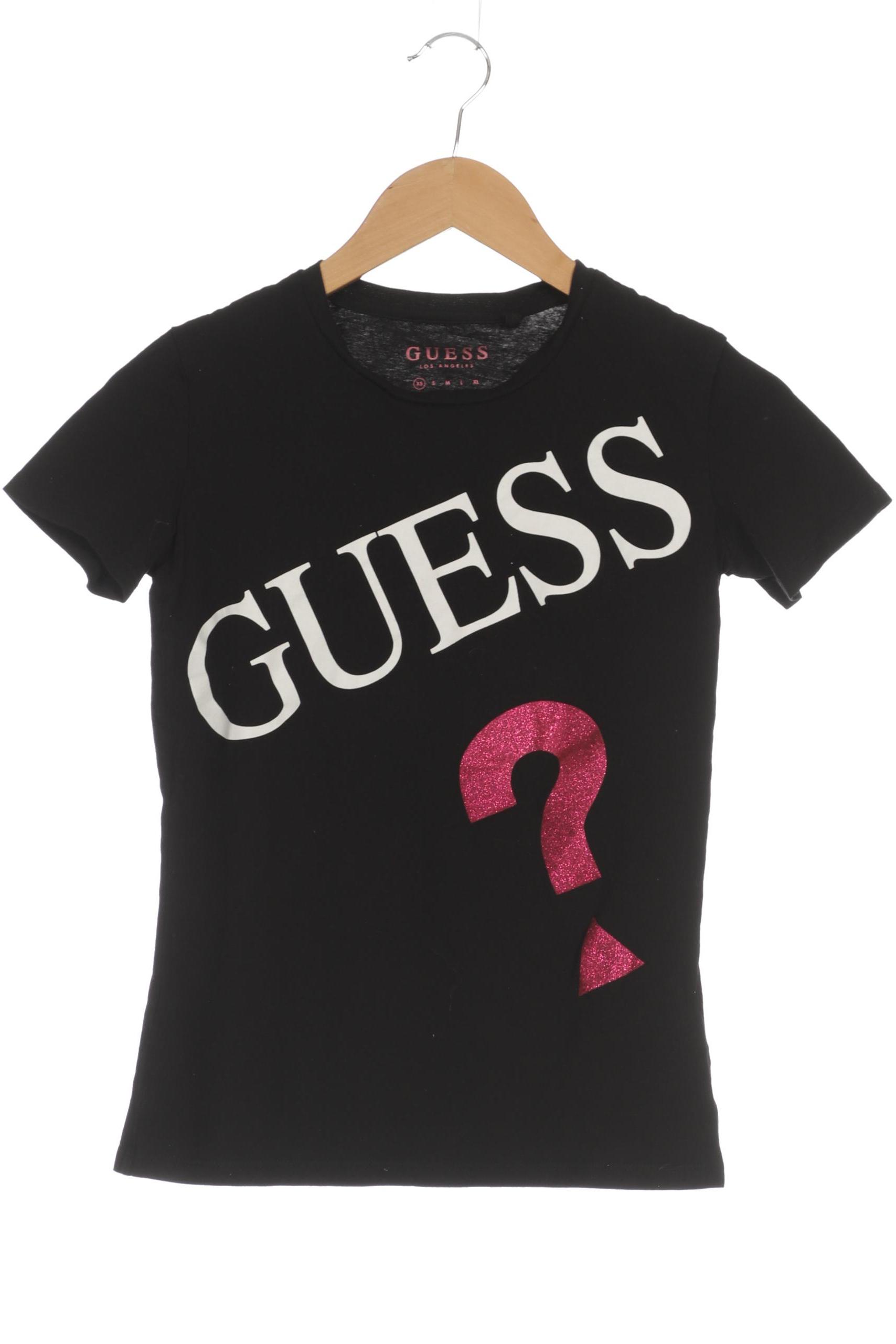 

Guess Damen T-Shirt, schwarz, Gr. 34