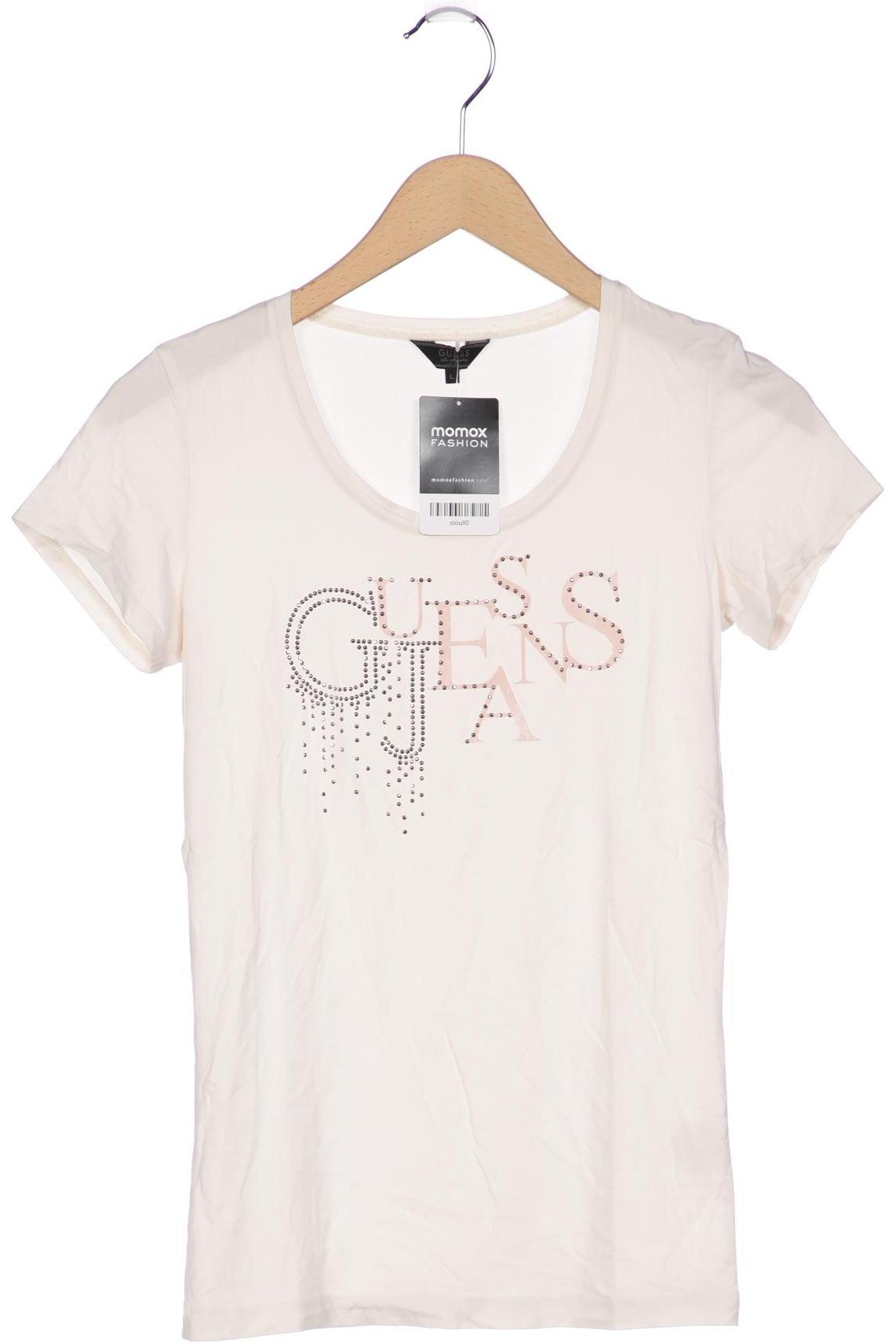 

GUESS Damen T-Shirt, cremeweiß