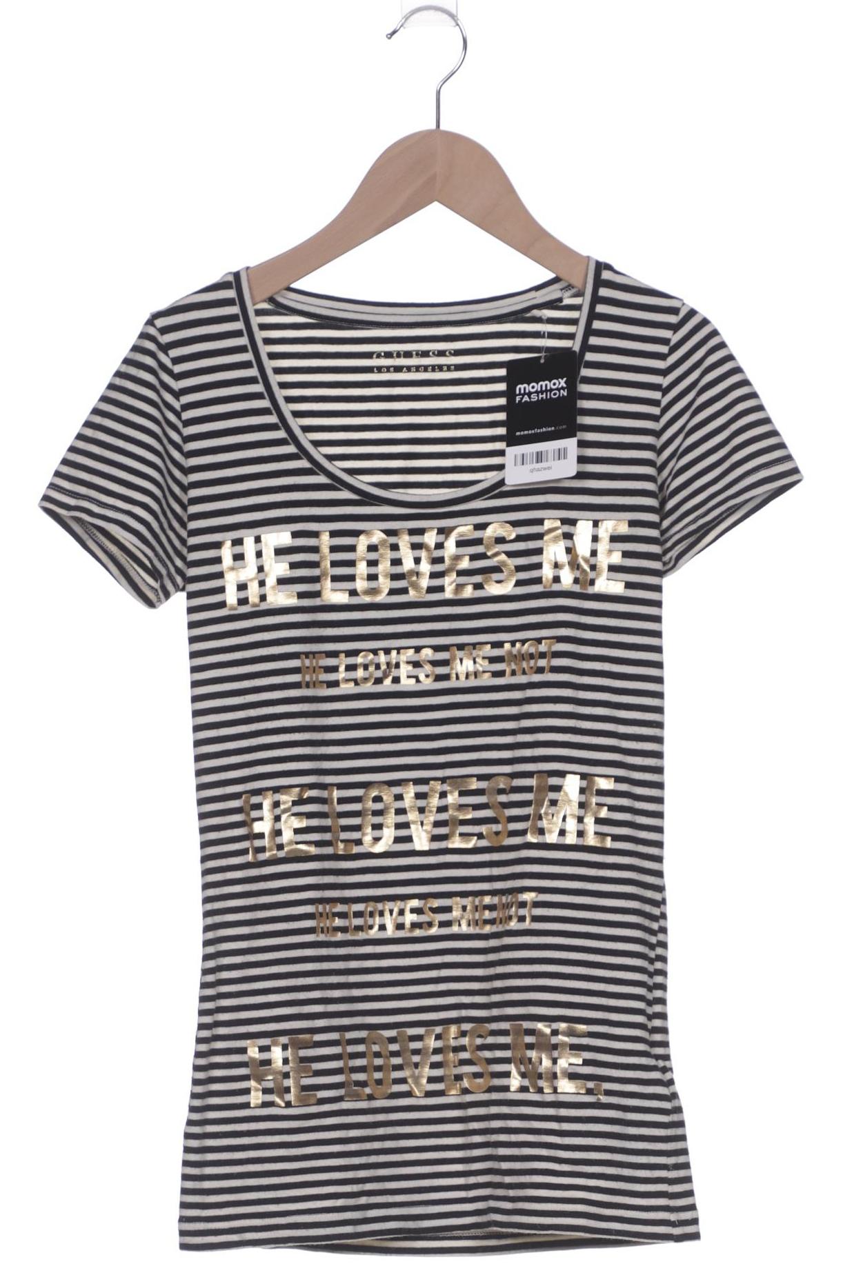 

Guess Damen T-Shirt, schwarz, Gr. 36