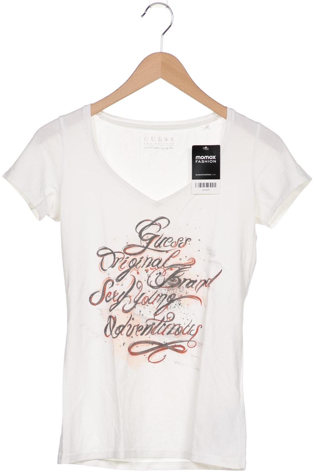

GUESS Damen T-Shirt, weiß