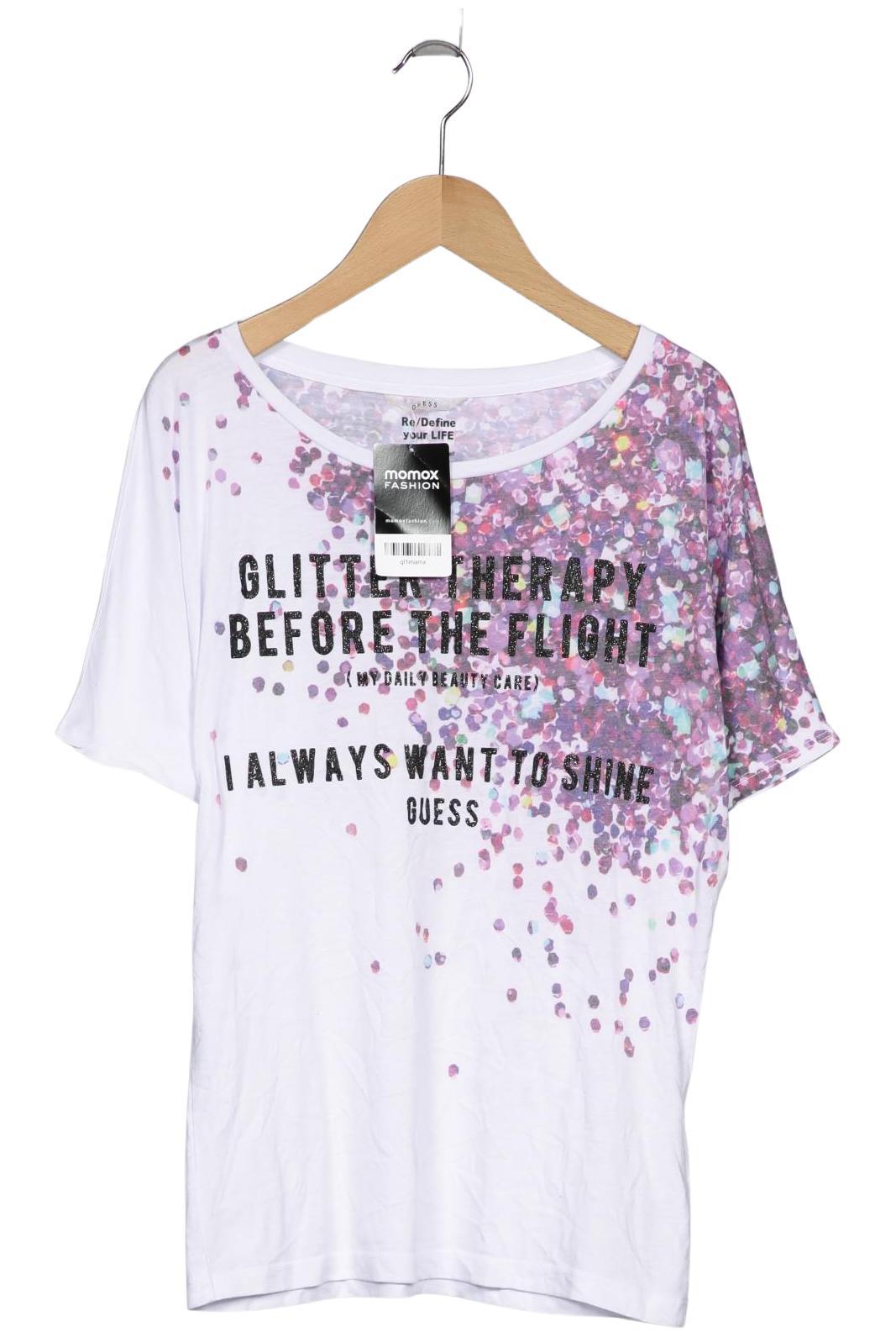 

Guess Damen T-Shirt, weiß, Gr. 32