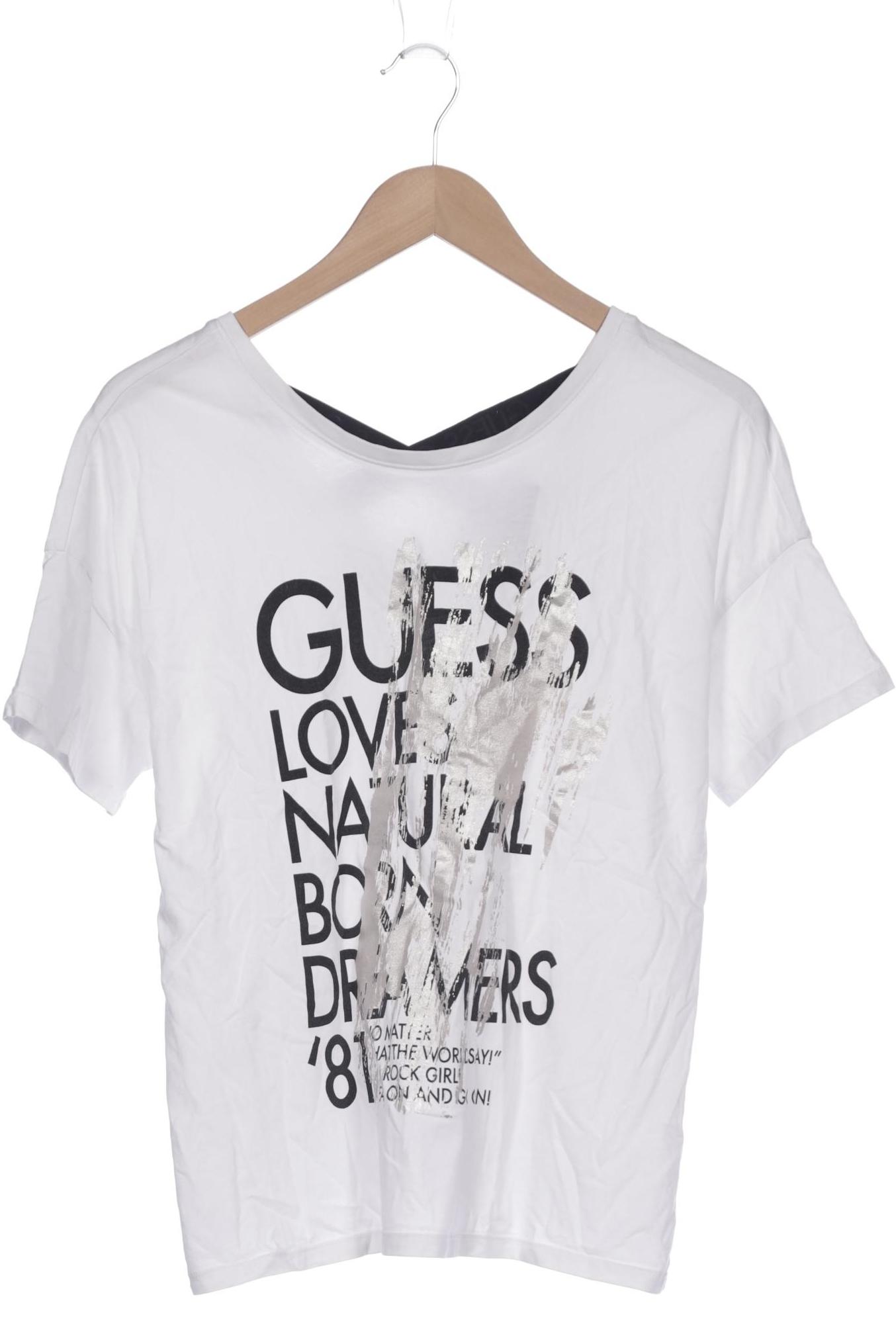

Guess Damen T-Shirt, weiß, Gr. 38