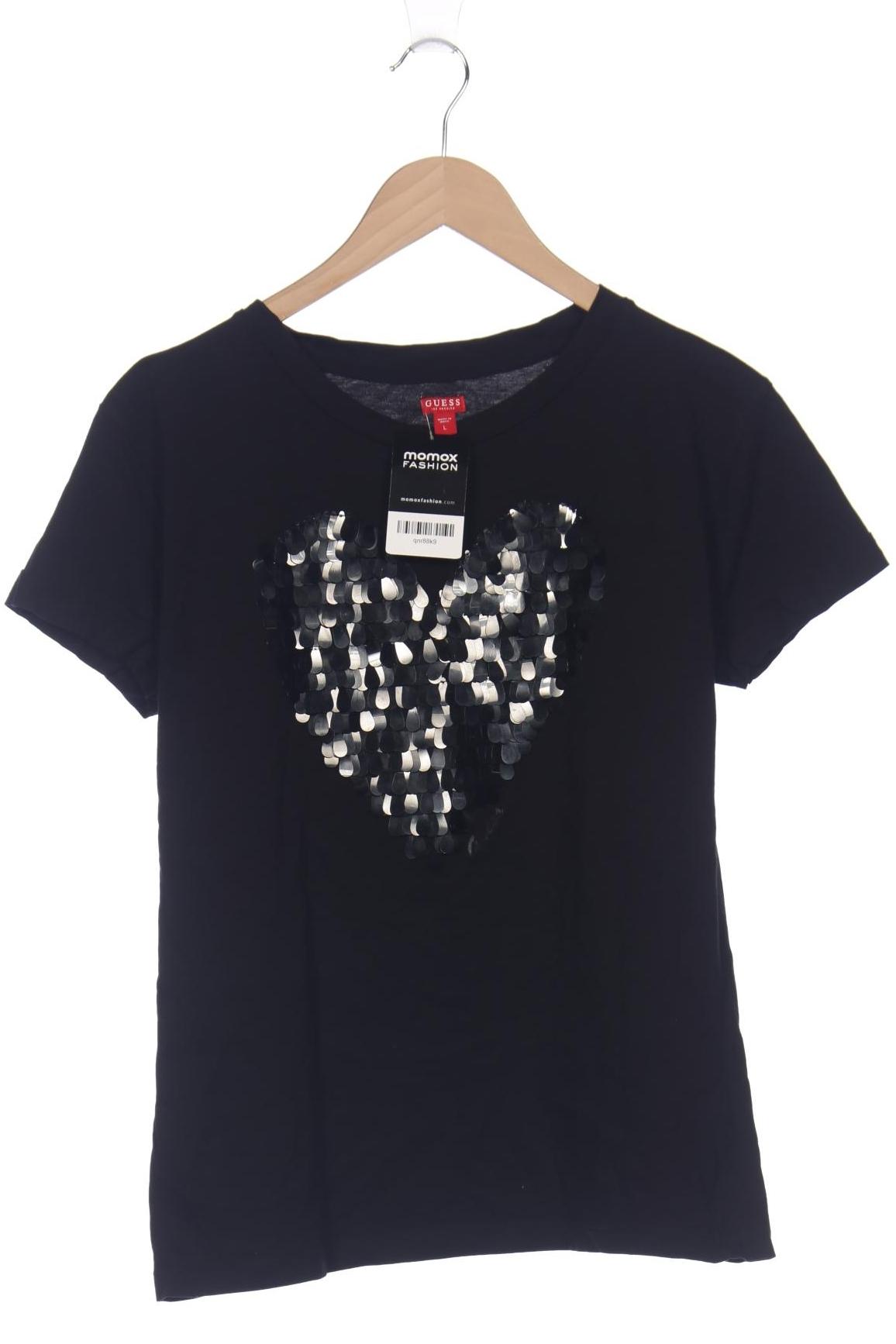 

Guess Damen T-Shirt, schwarz, Gr. 44