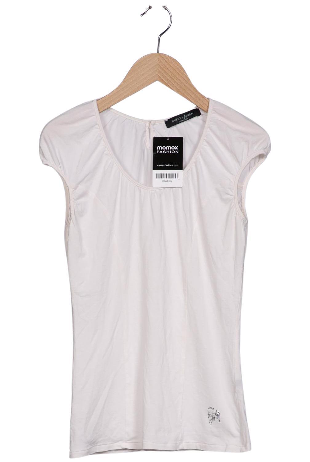 

Guess Damen T-Shirt, cremeweiß, Gr. 2