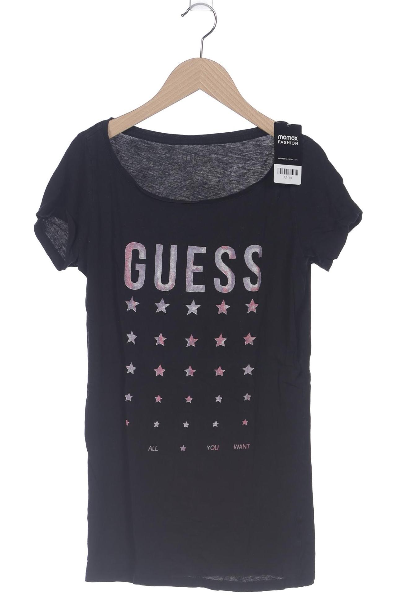 

Guess Damen T-Shirt, schwarz, Gr. 38