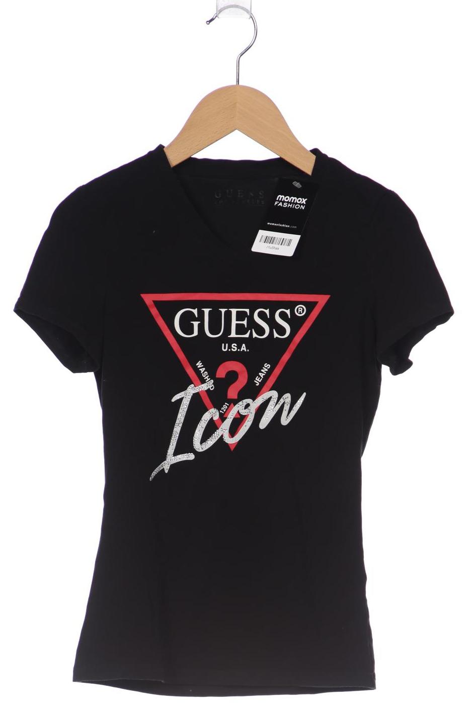 

GUESS Damen T-Shirt, schwarz