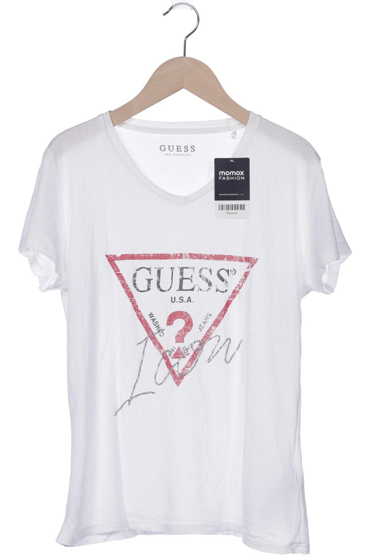

GUESS Damen T-Shirt, weiß