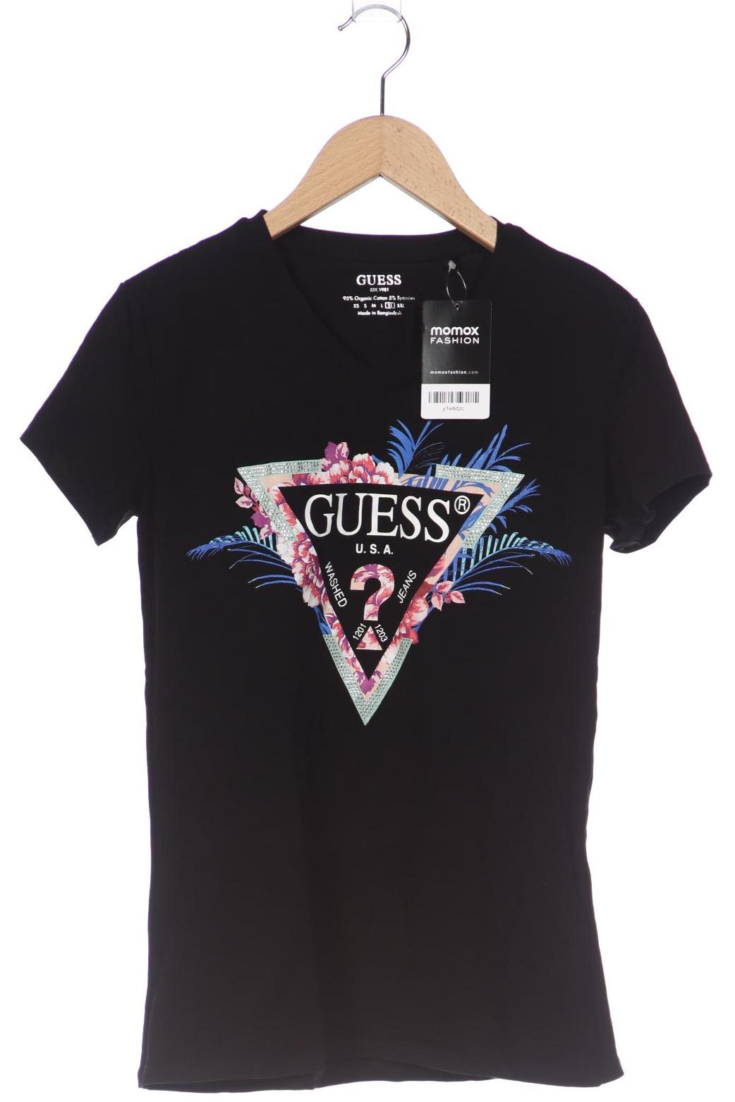 

GUESS Damen T-Shirt, schwarz
