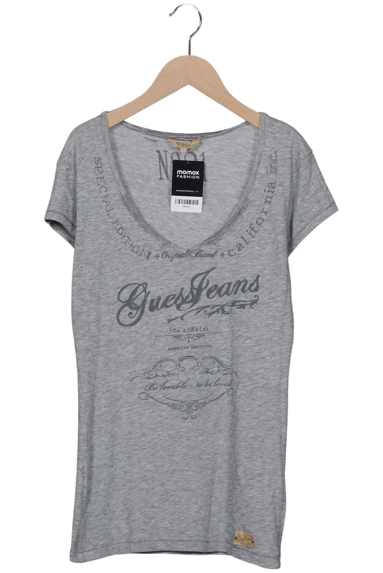 

Guess Damen T-Shirt, grau, Gr. 42