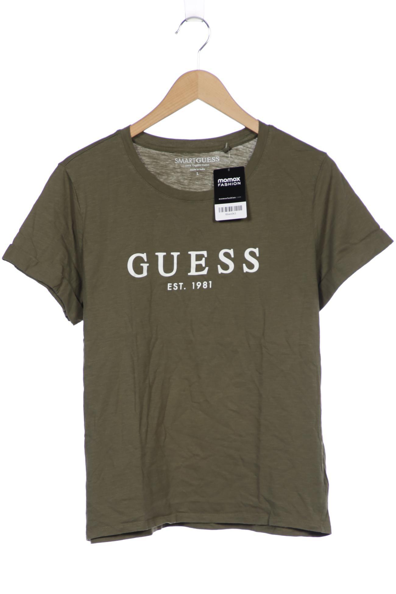 

GUESS Damen T-Shirt, grün