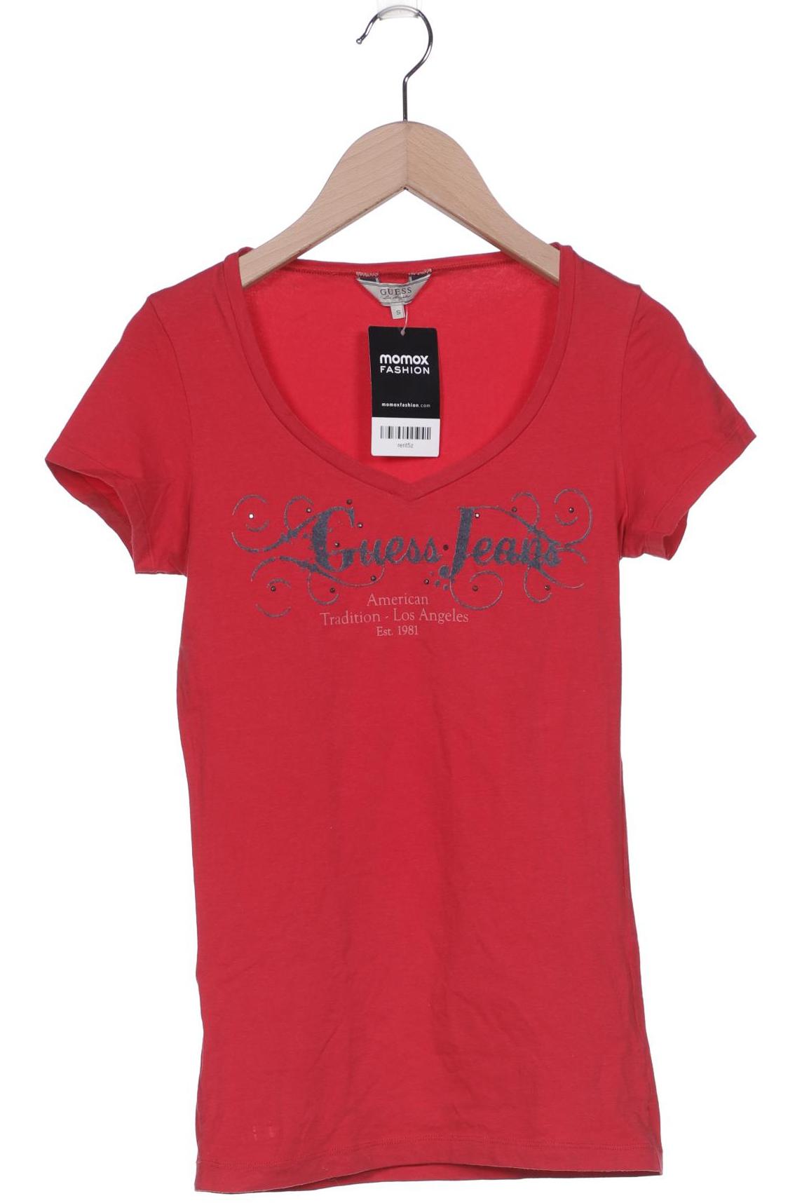 

GUESS Damen T-Shirt, rot