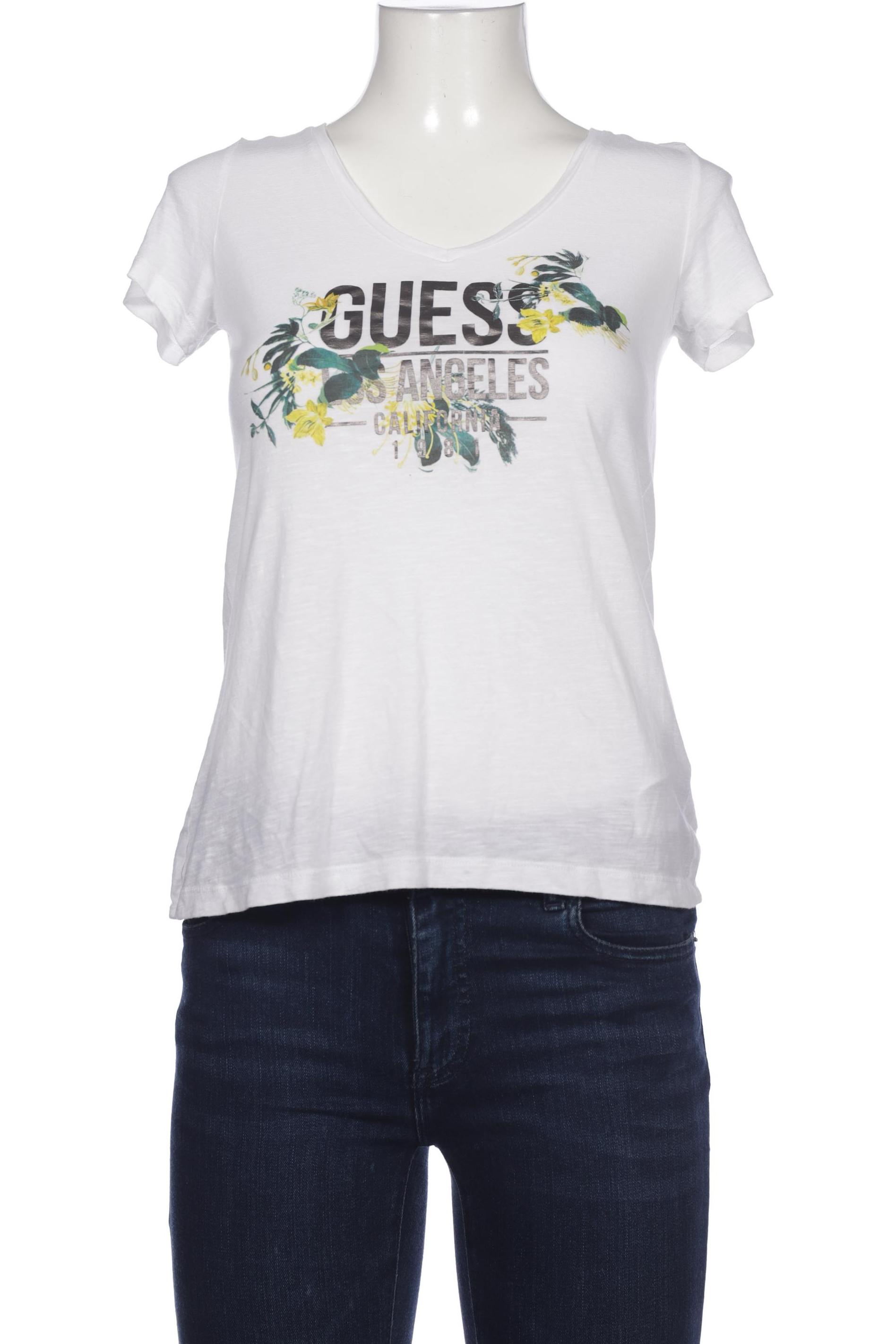 

GUESS Damen T-Shirt, weiß