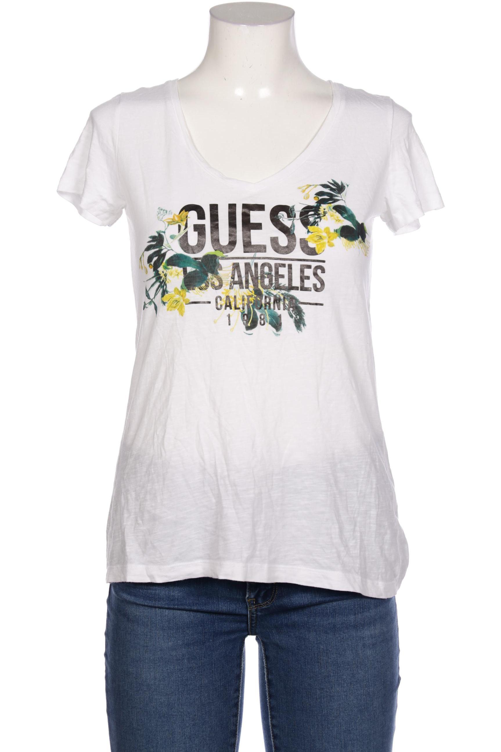 

GUESS Damen T-Shirt, weiß