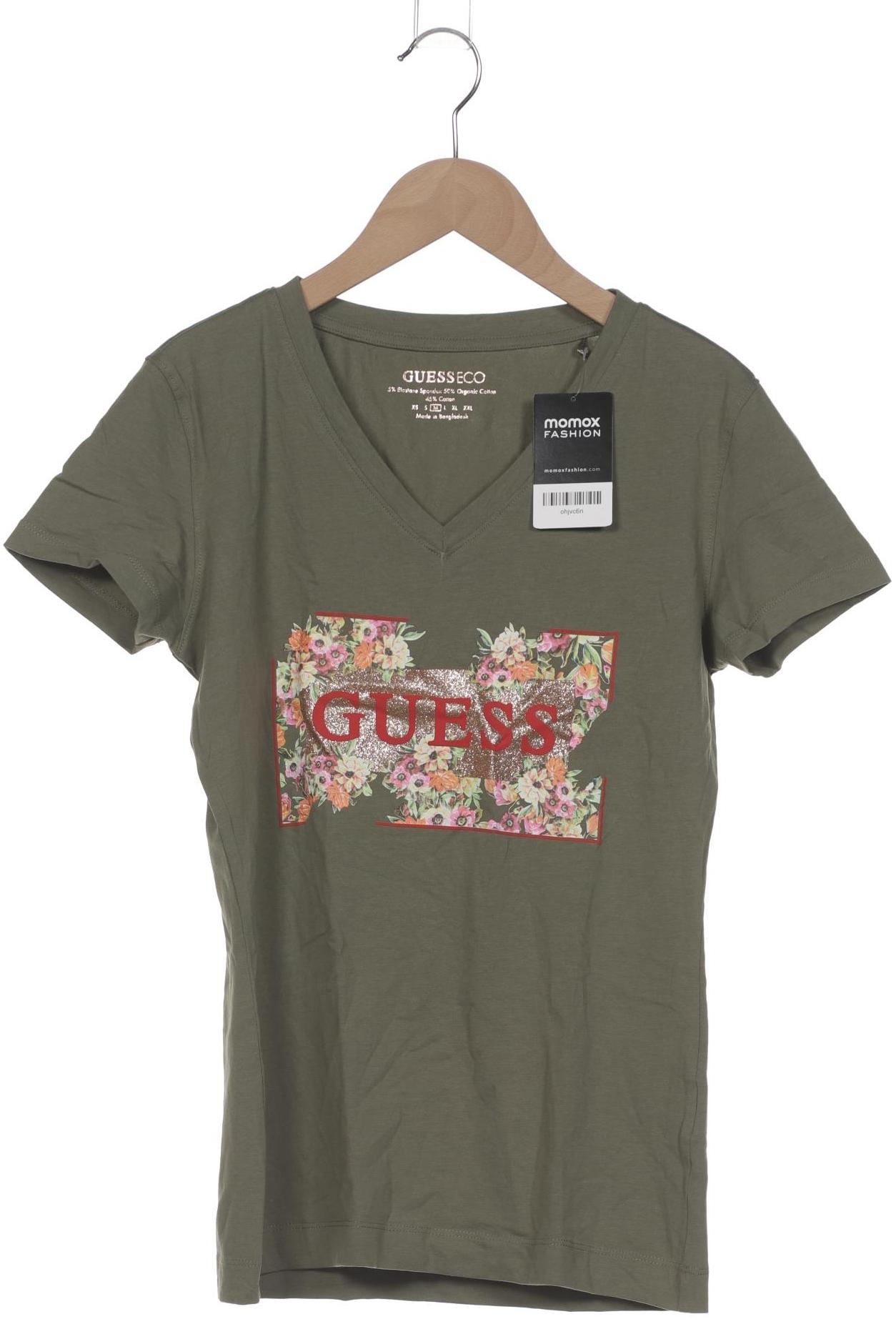 

Guess Damen T-Shirt, grün, Gr. 38